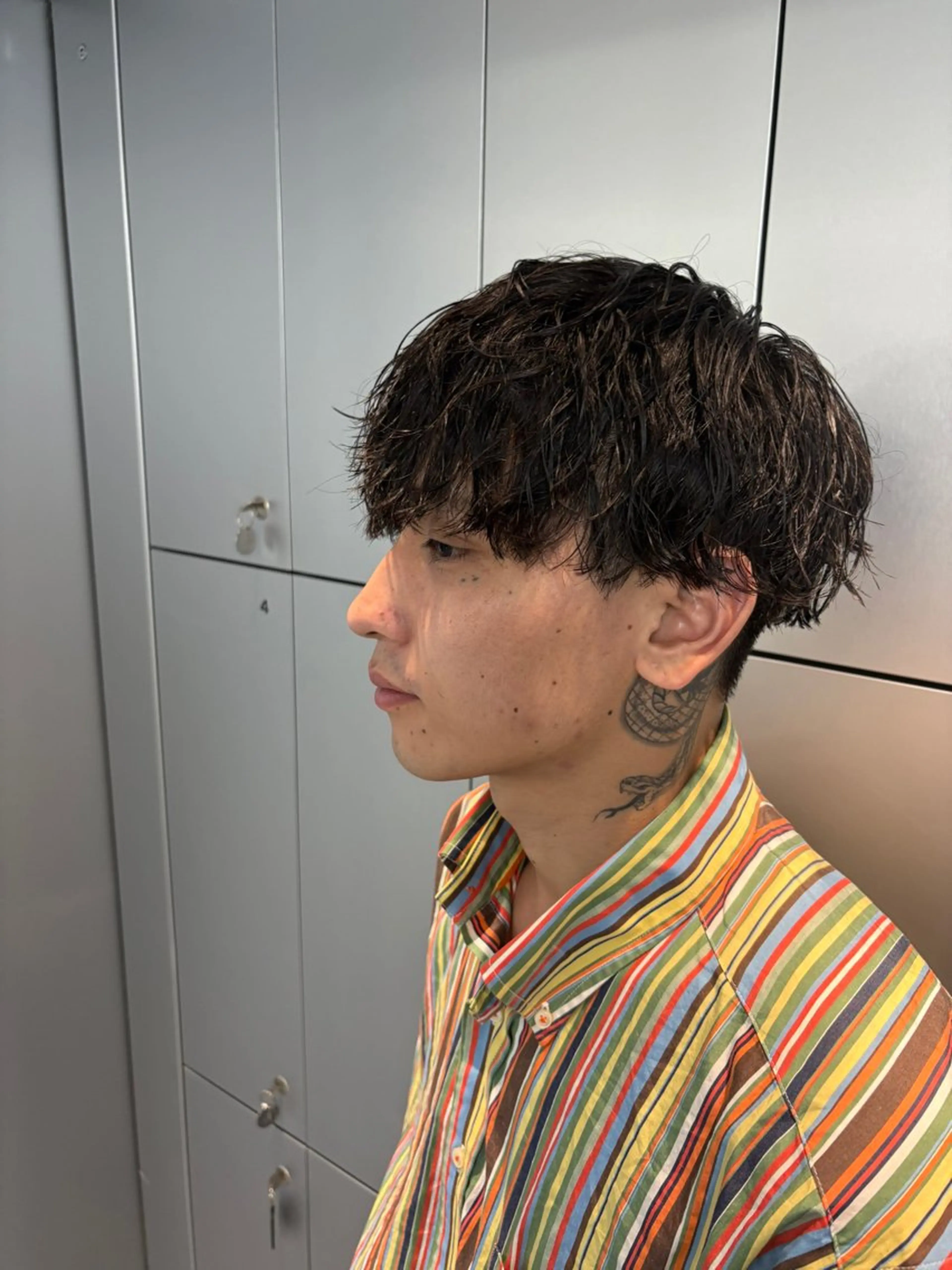 パーマ メンズ メンズパーマ ツイストスパイラルパーマ スパイラルパーマ メンズパーマ特化 園田　楓莉のヘアスタイル