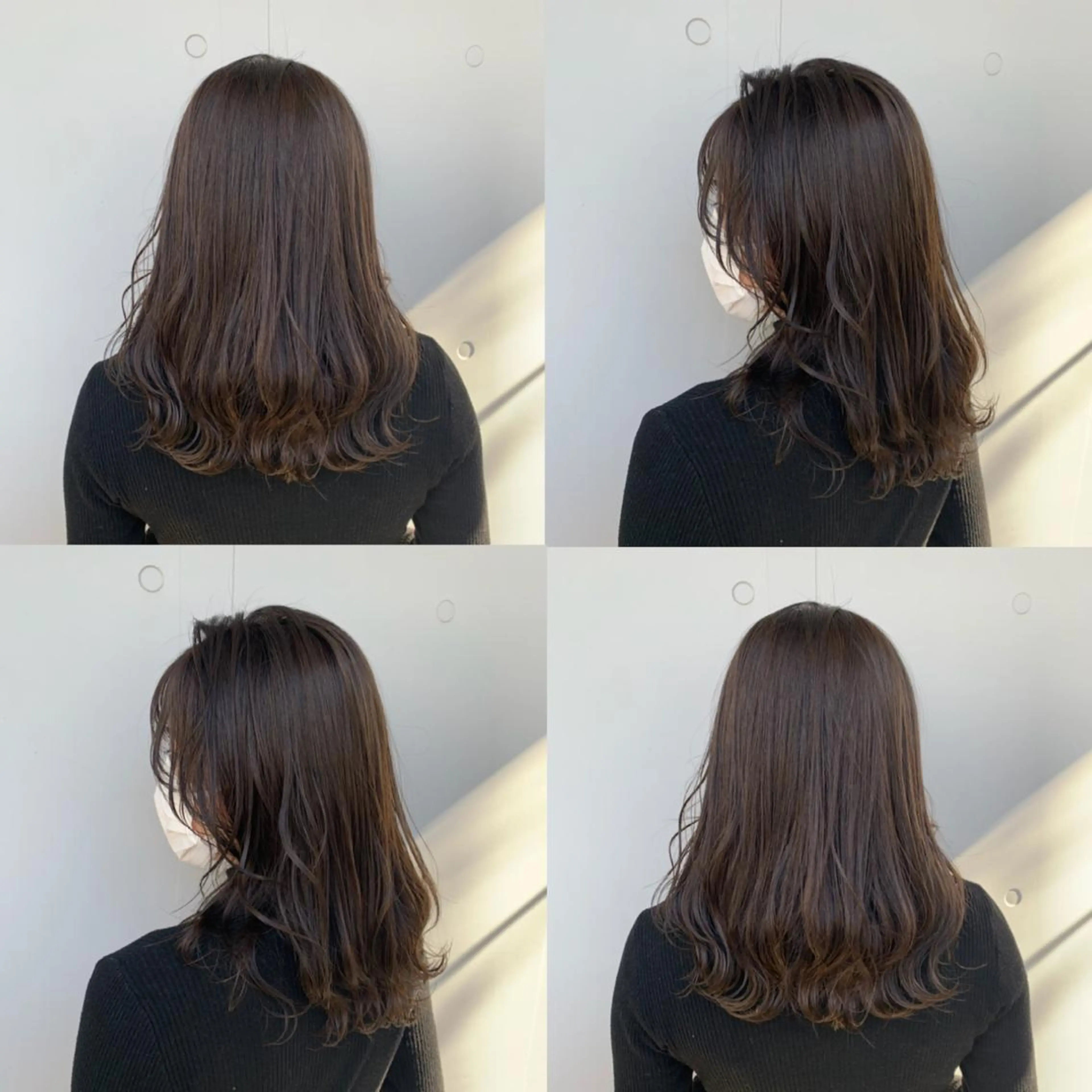 セミロング ヘアカラー トリートメント もにか🌞原宿/渋谷 🌝ブリーチカラーのヘアスタイル