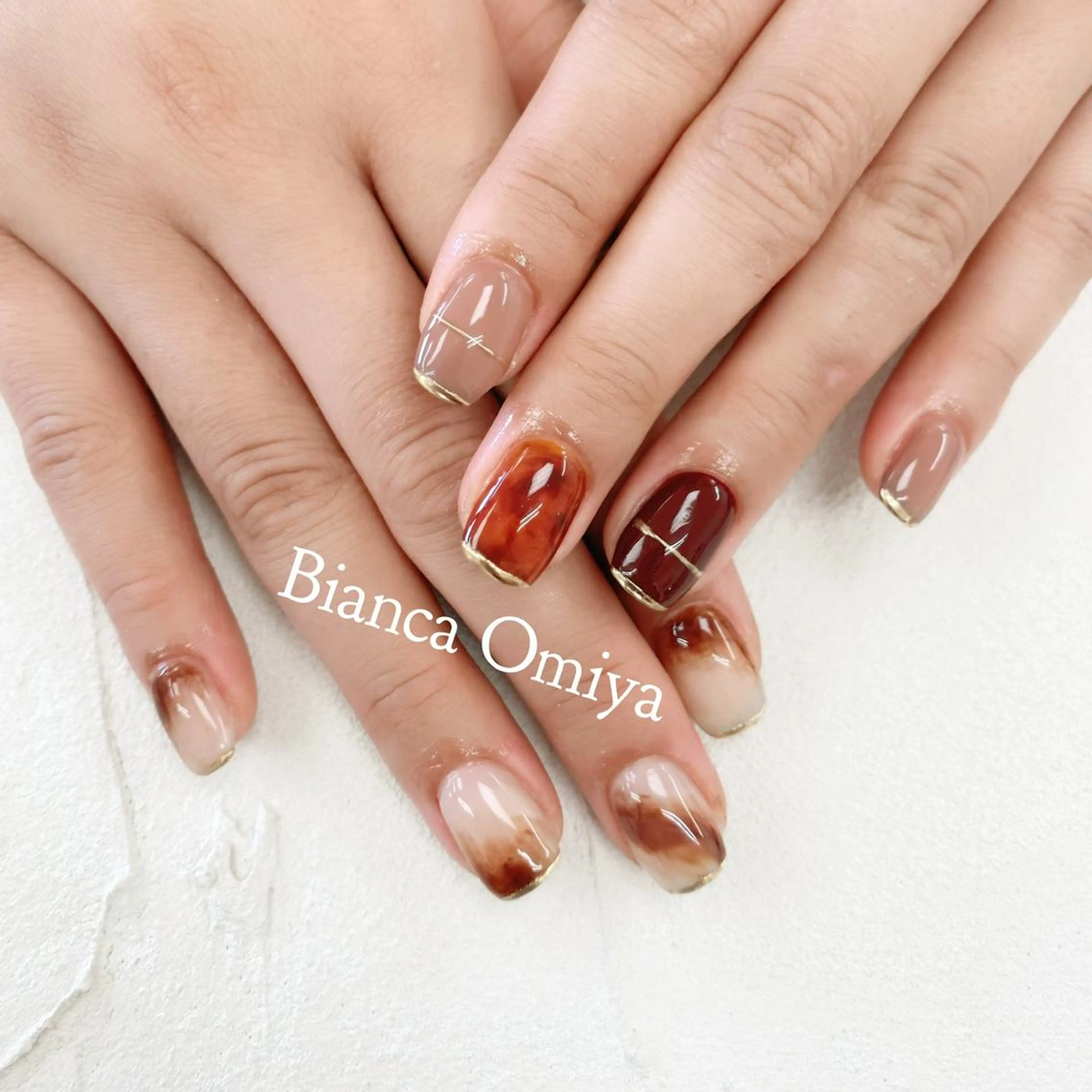 ネイル ハンドネイル Bianca大宮店 上野のネイルデザイン