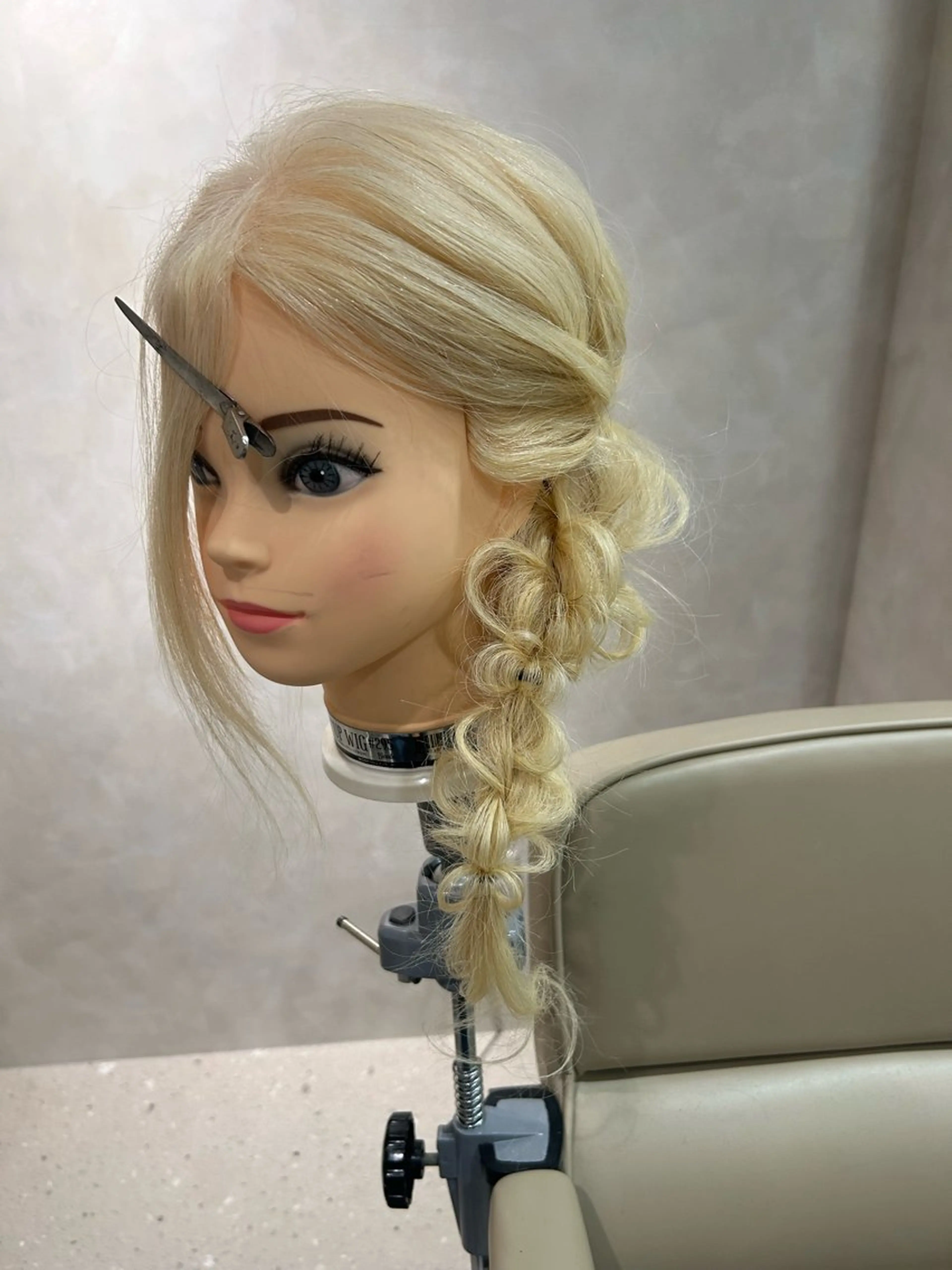 編みおろしの写真