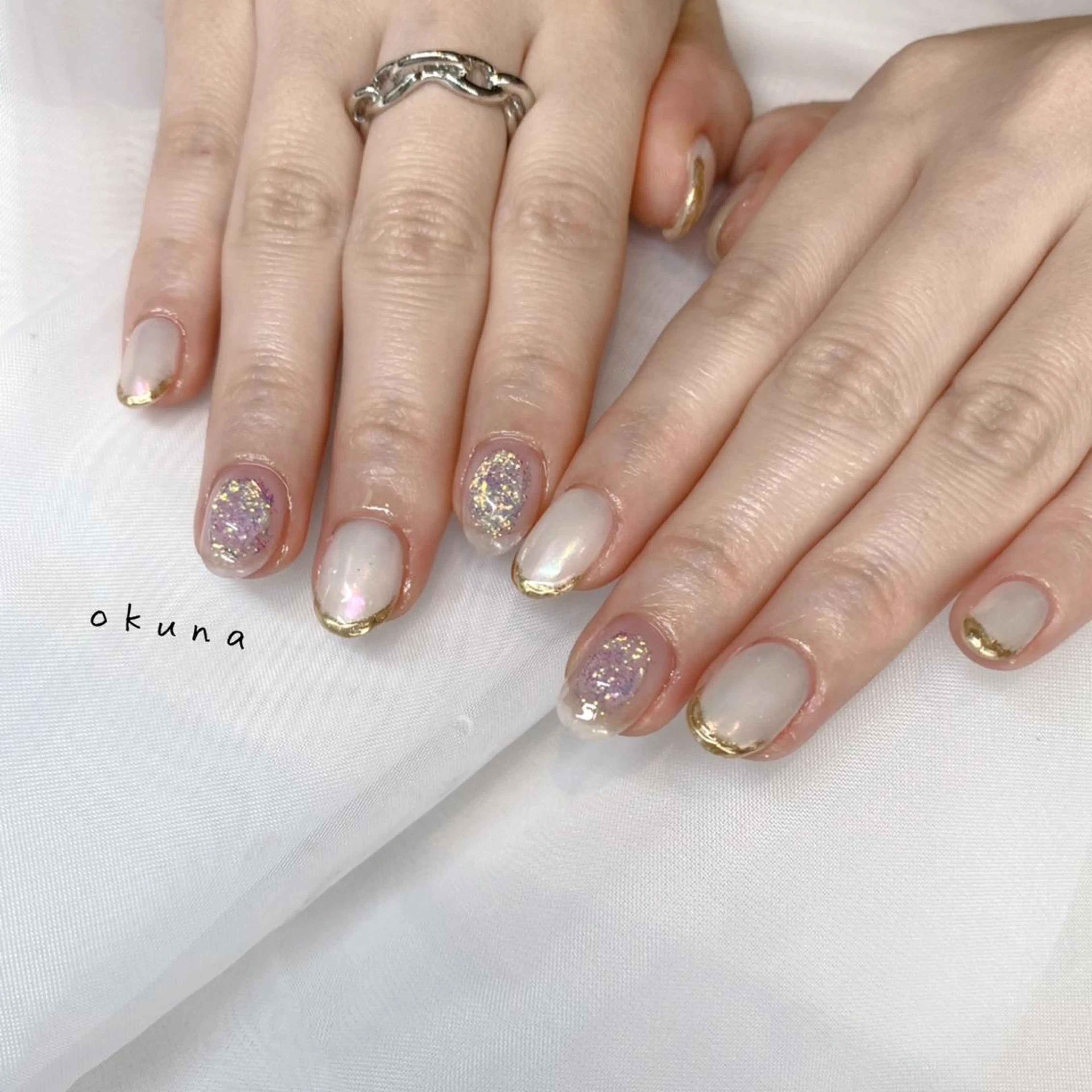 ネイル ニュアンスネイル ハンドネイル パンチャパンチャ ネイルサロンのネイルデザイン