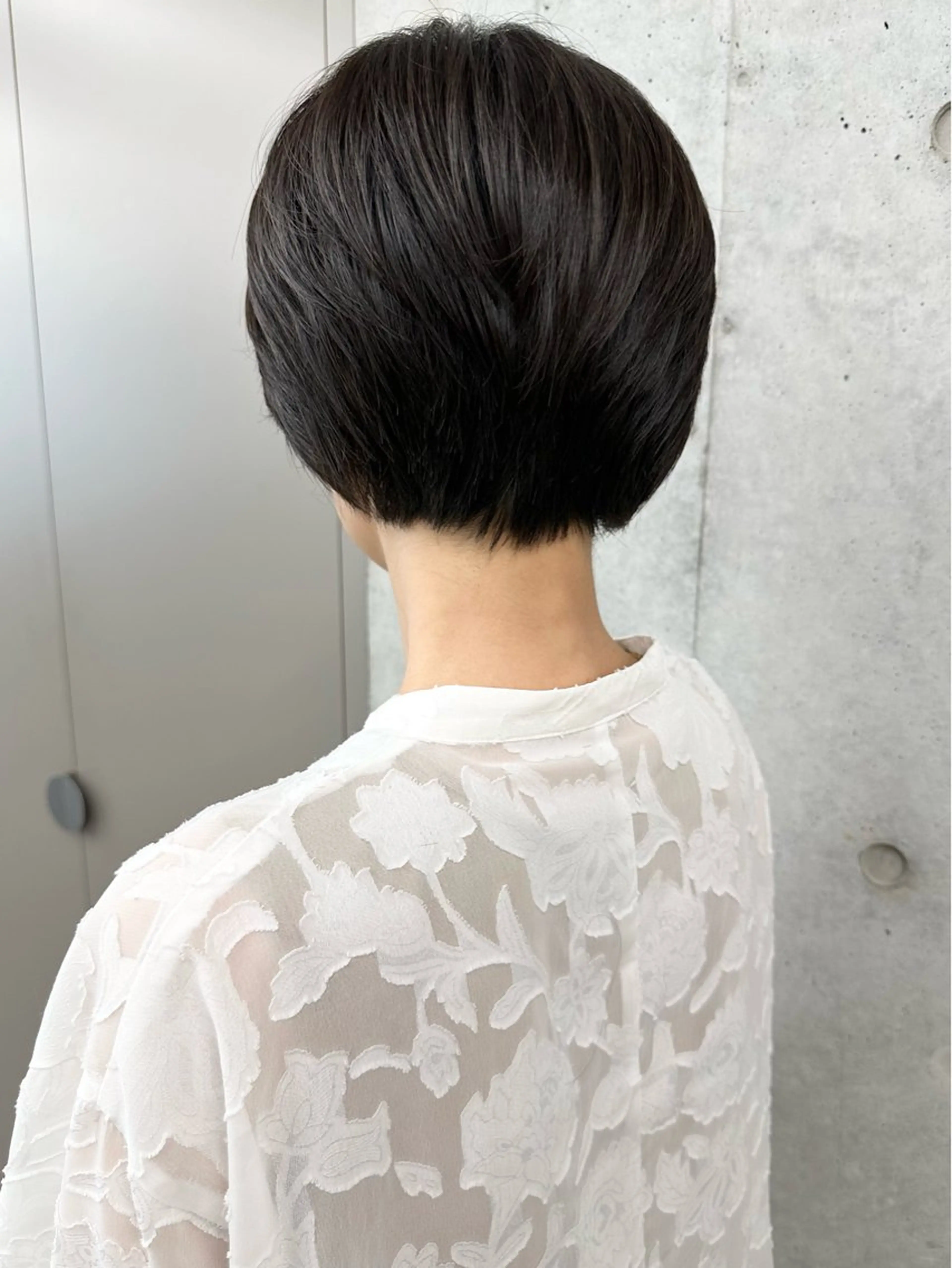 ショート カット ヘッドスパ ボブ/ゆるふわ ボブパーマ/とういのヘアスタイル