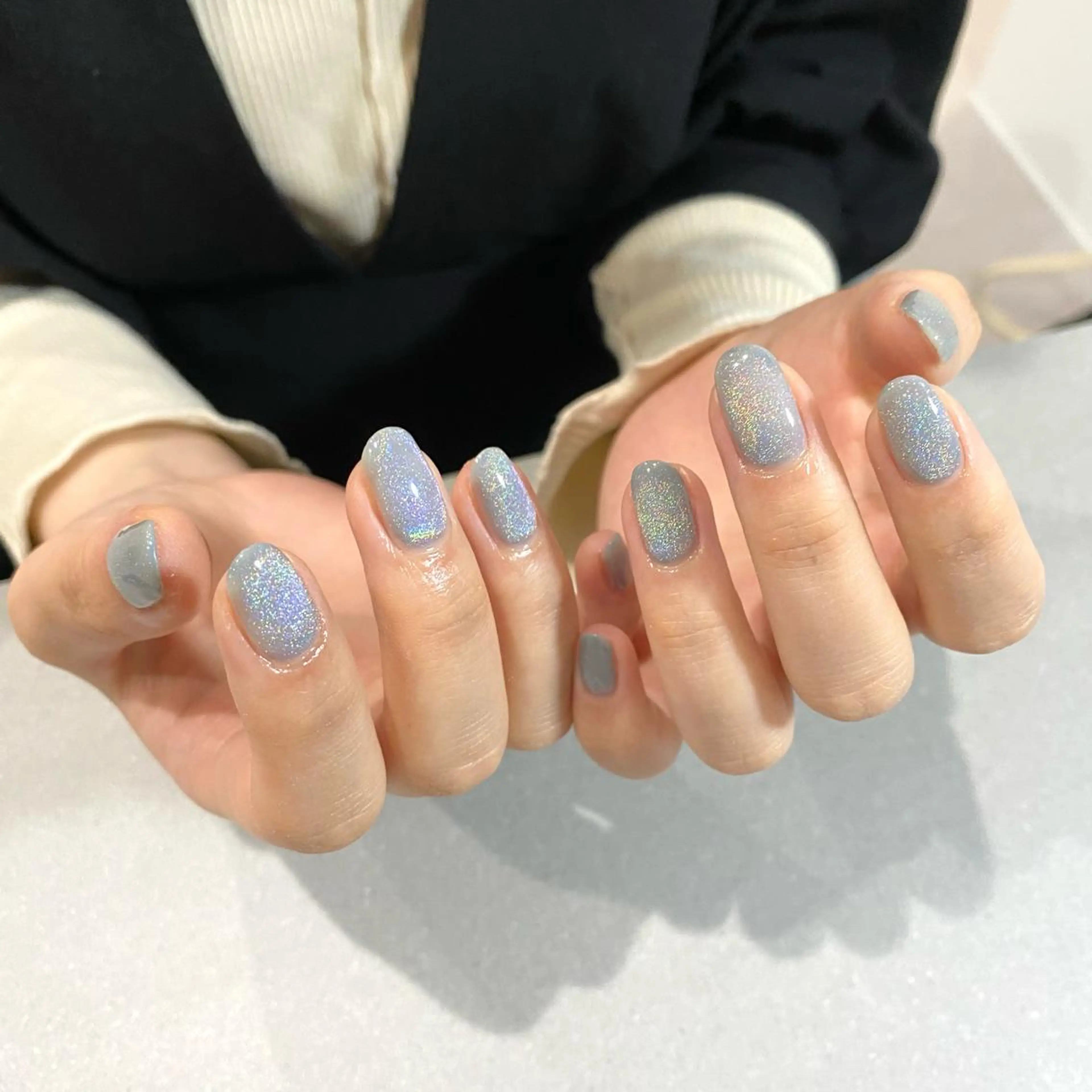 ネイル マグネットネイル NUE rico / ニュアンスネイルのネイルデザイン