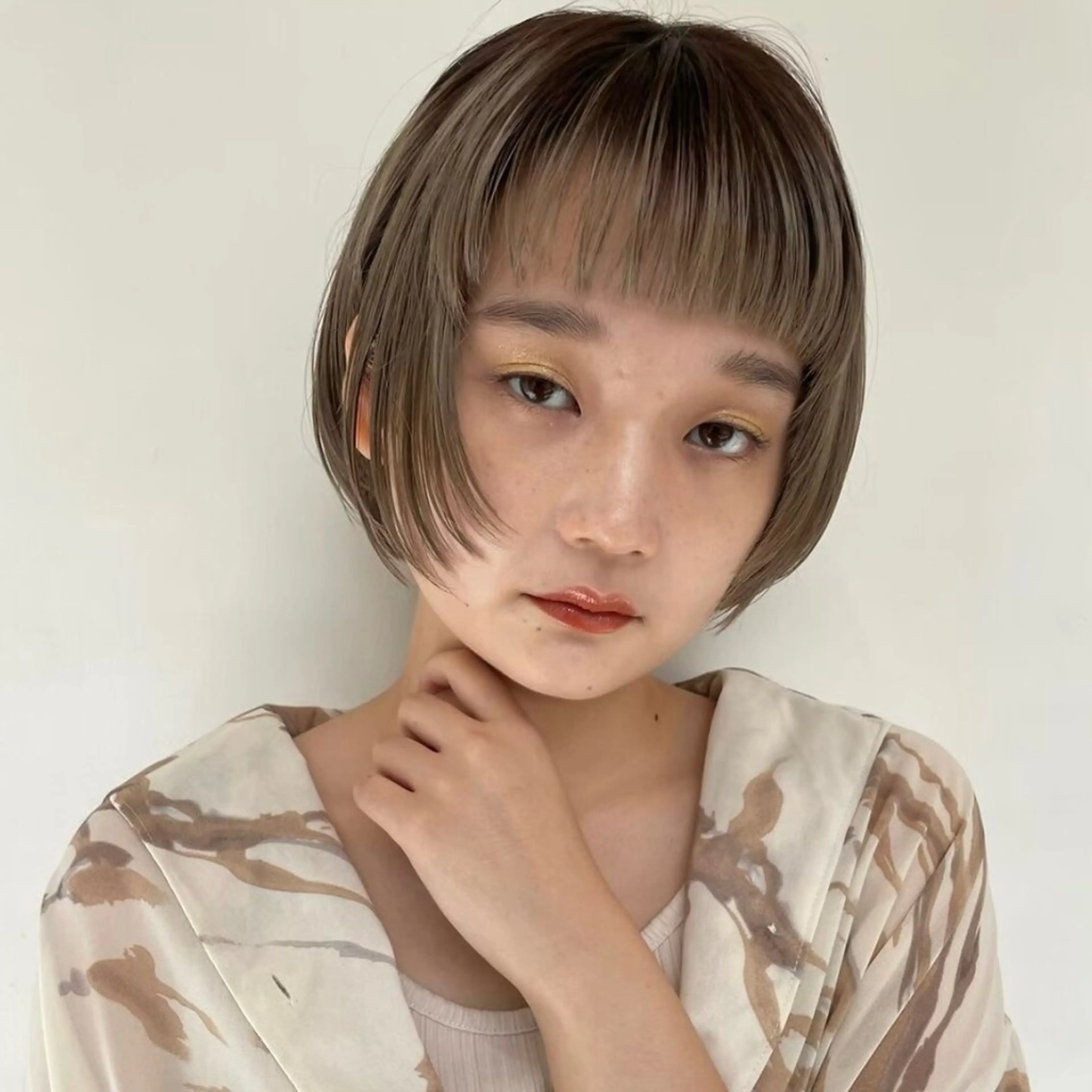 ショート カラー ショート〜ボブ✂︎ 武蔵小杉　南澤佑介のヘアスタイル