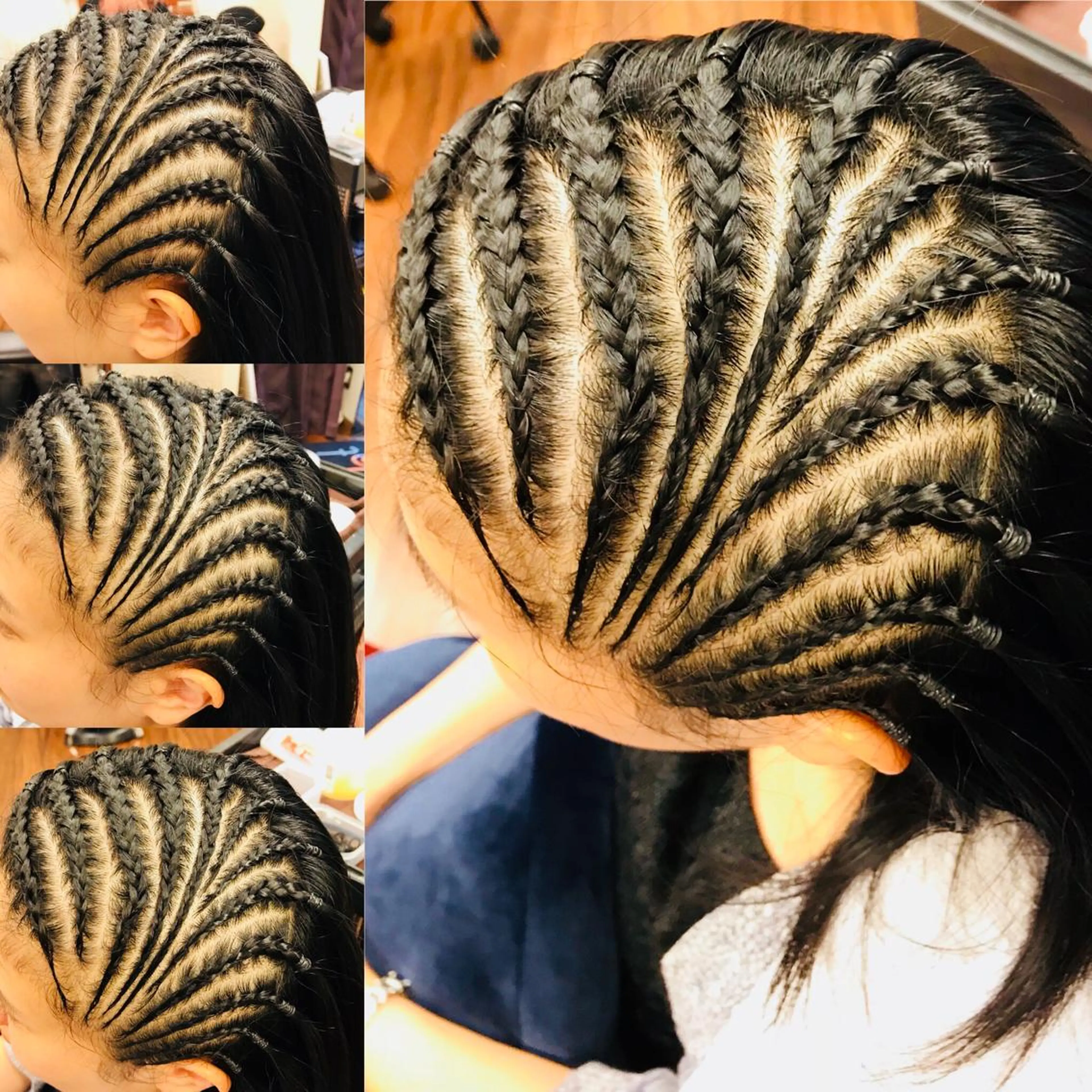 ✨コーンロウ✨ 本田さゃかのヘアスタイル