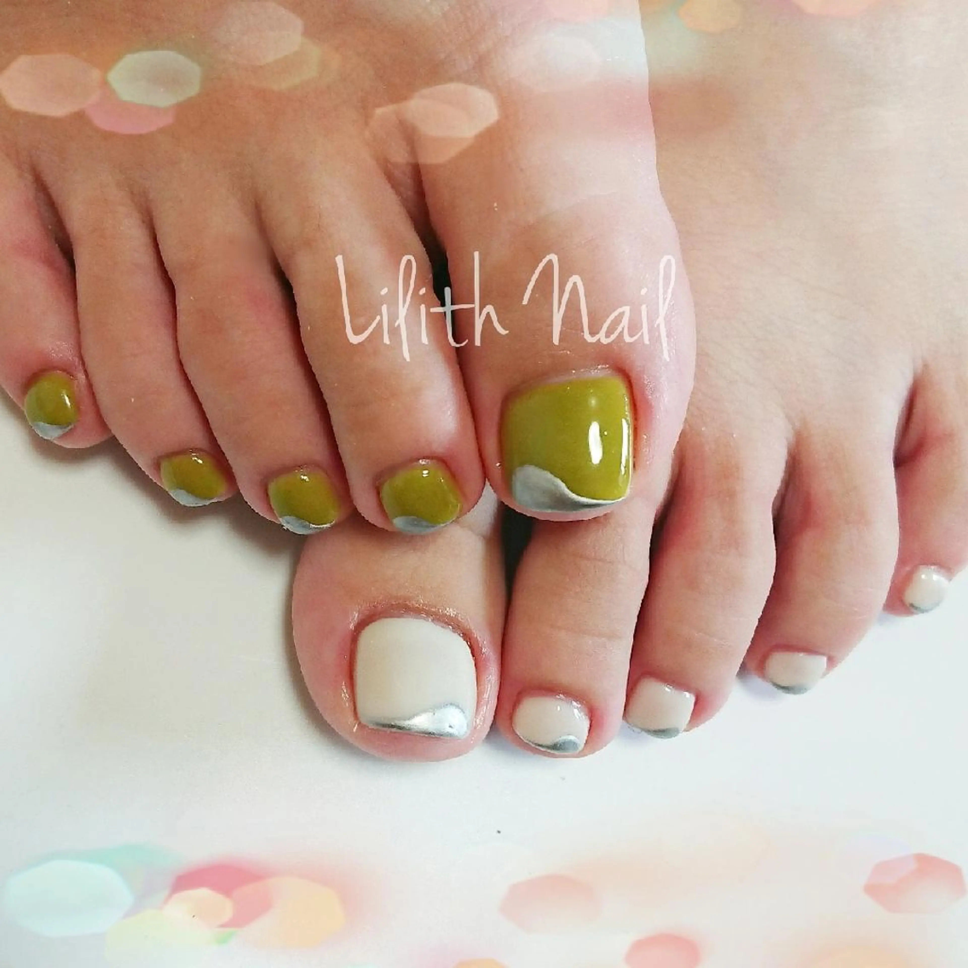 ネイル フットネイル フットネイル Lilith Nailのネイルデザイン