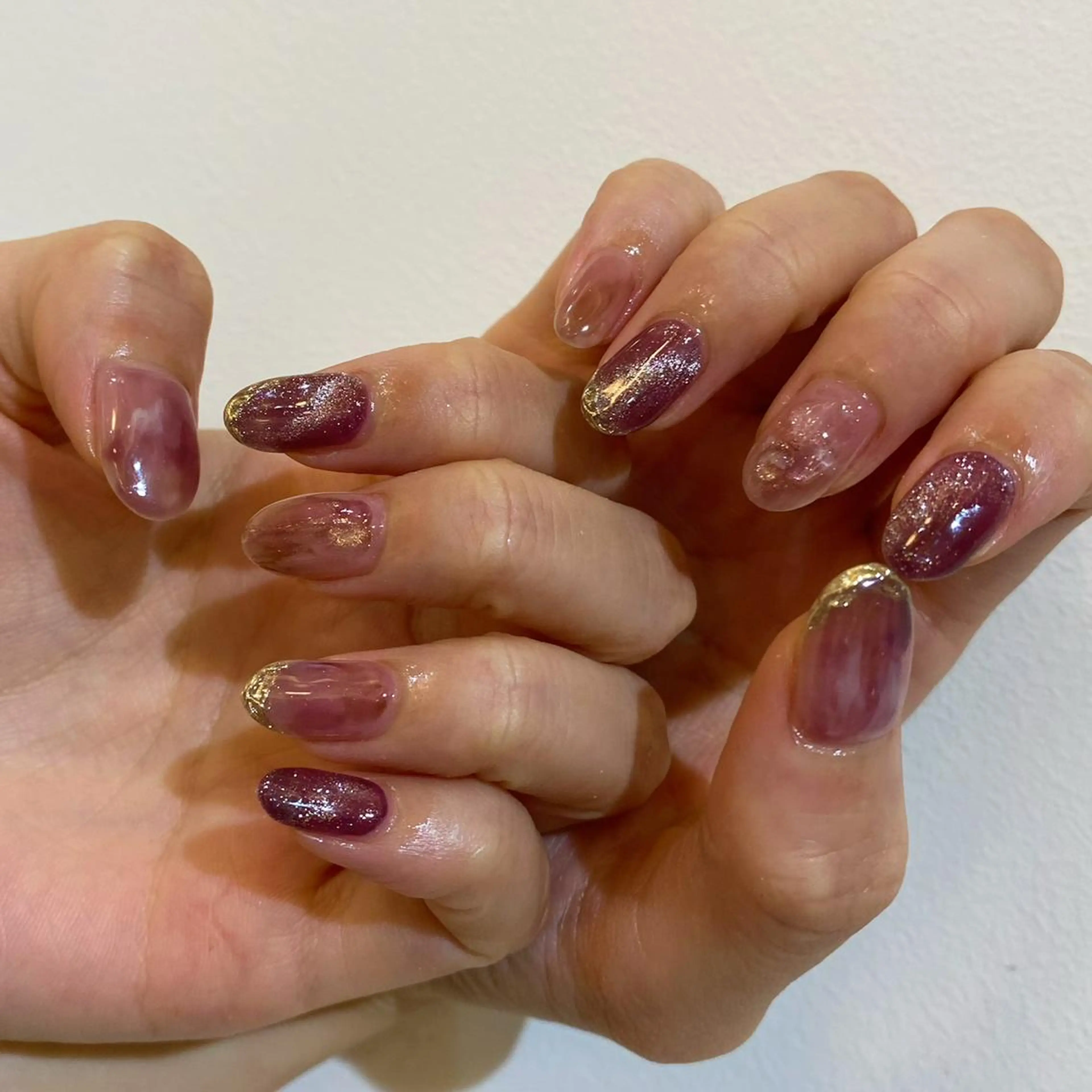 ネイル ハンドネイル Ebina Ryoのネイルデザイン