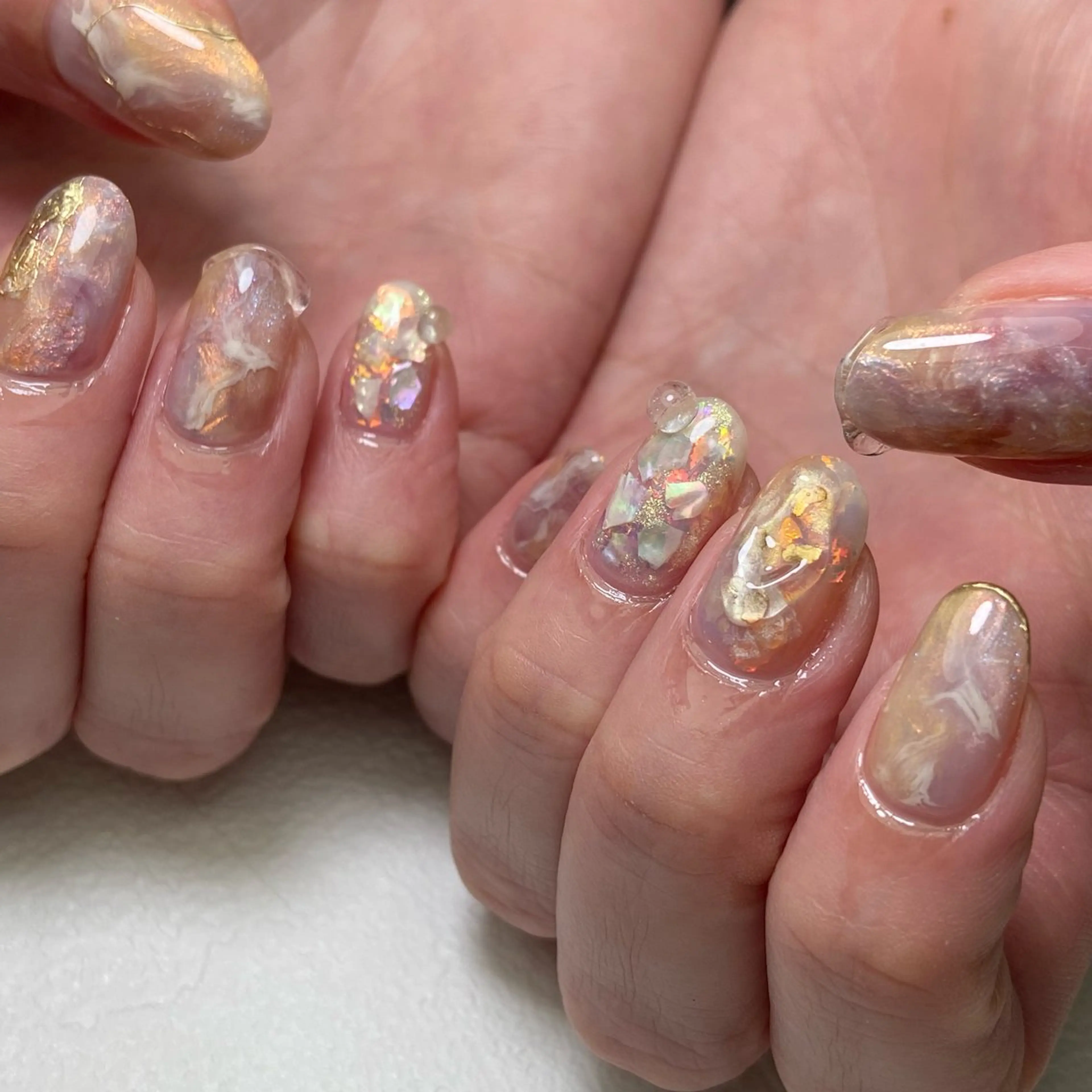 ネイル ハンドネイル nail salon Lumièreのネイルデザイン