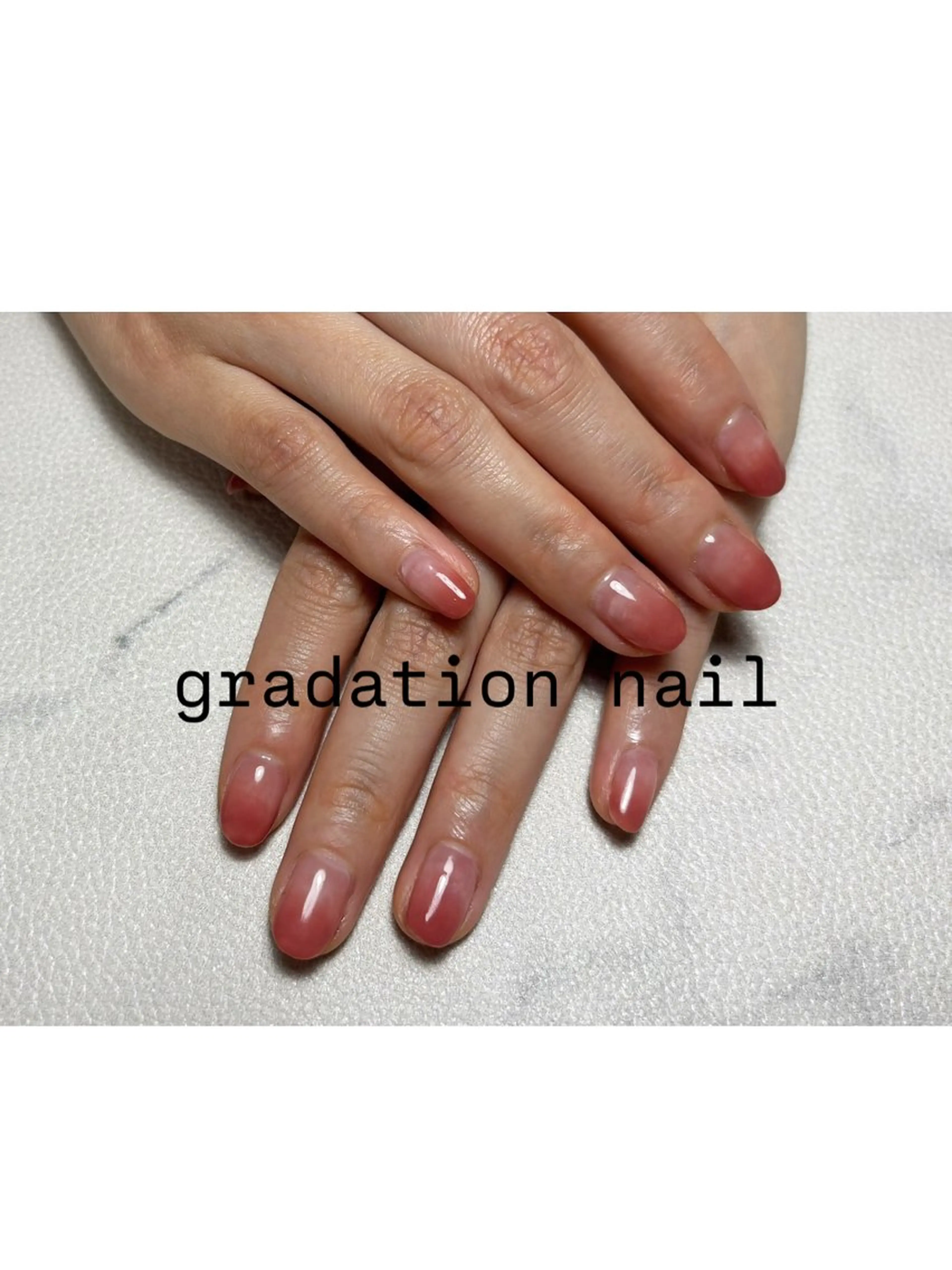 ネイル グラデーション BellaLuna 武藤美里のネイルデザイン