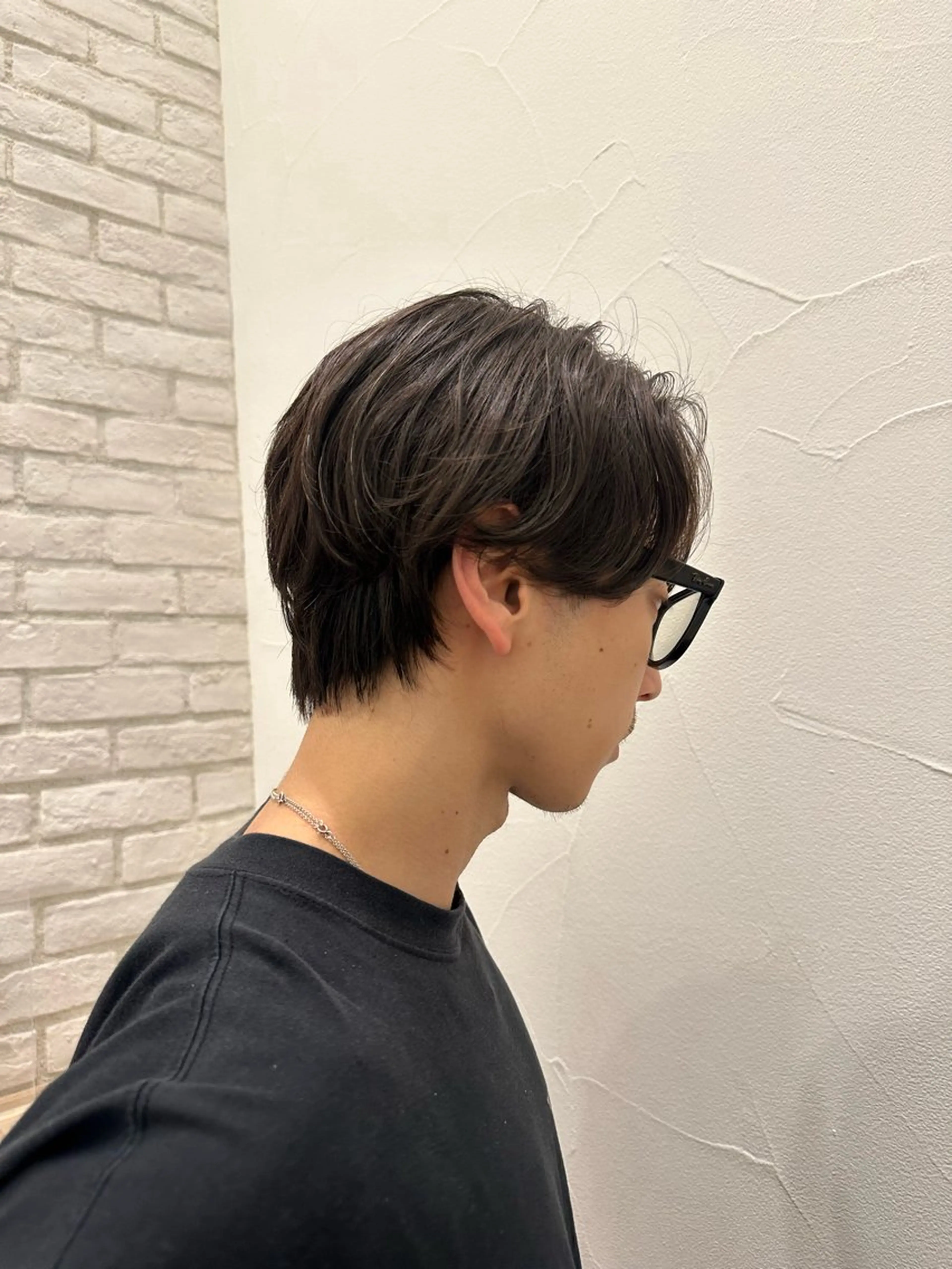 メンズ カット パーマ Ash中目黒 森田みなみのヘアスタイル