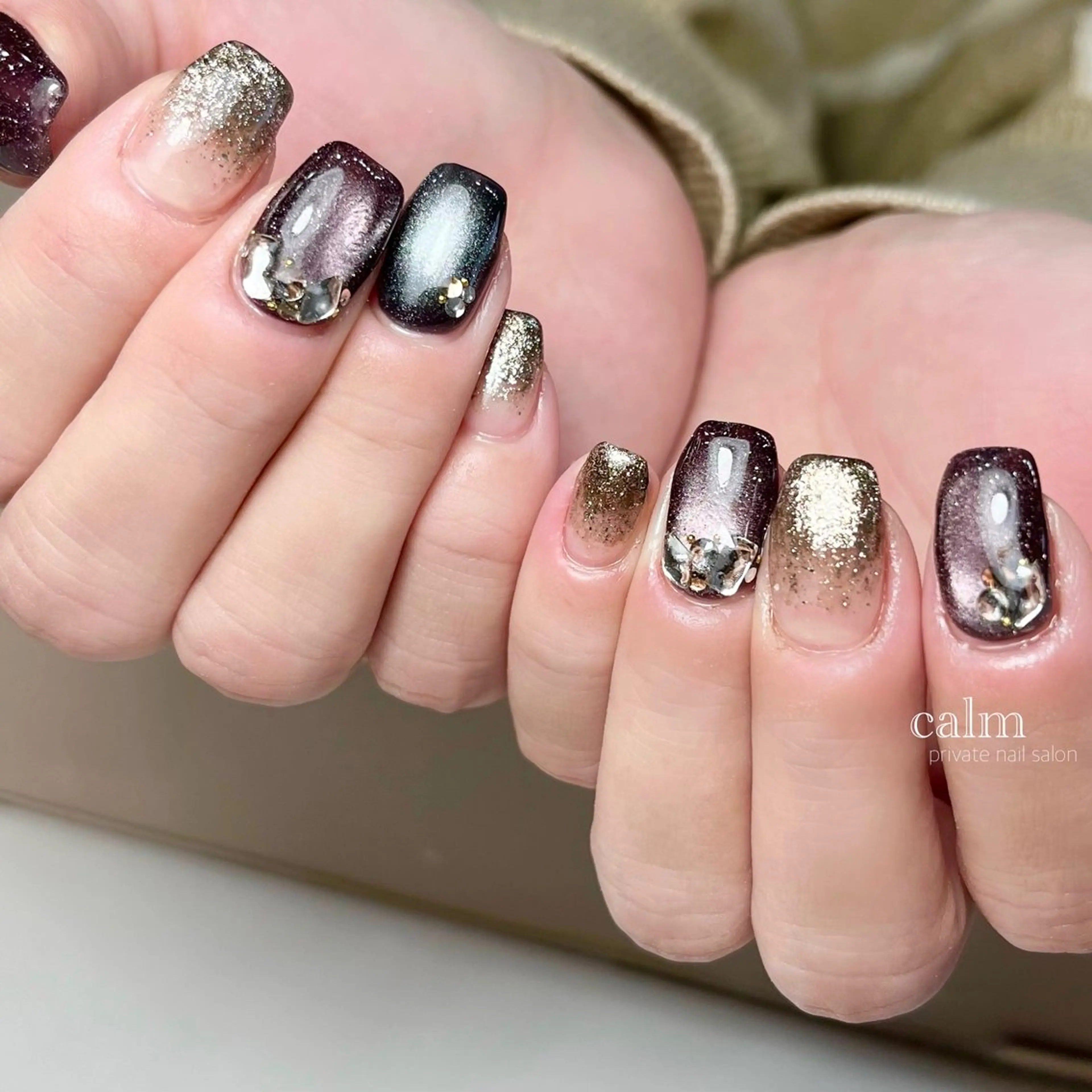 ネイル ハンドネイル calm 〔ｶｰﾑ〕のネイルデザイン