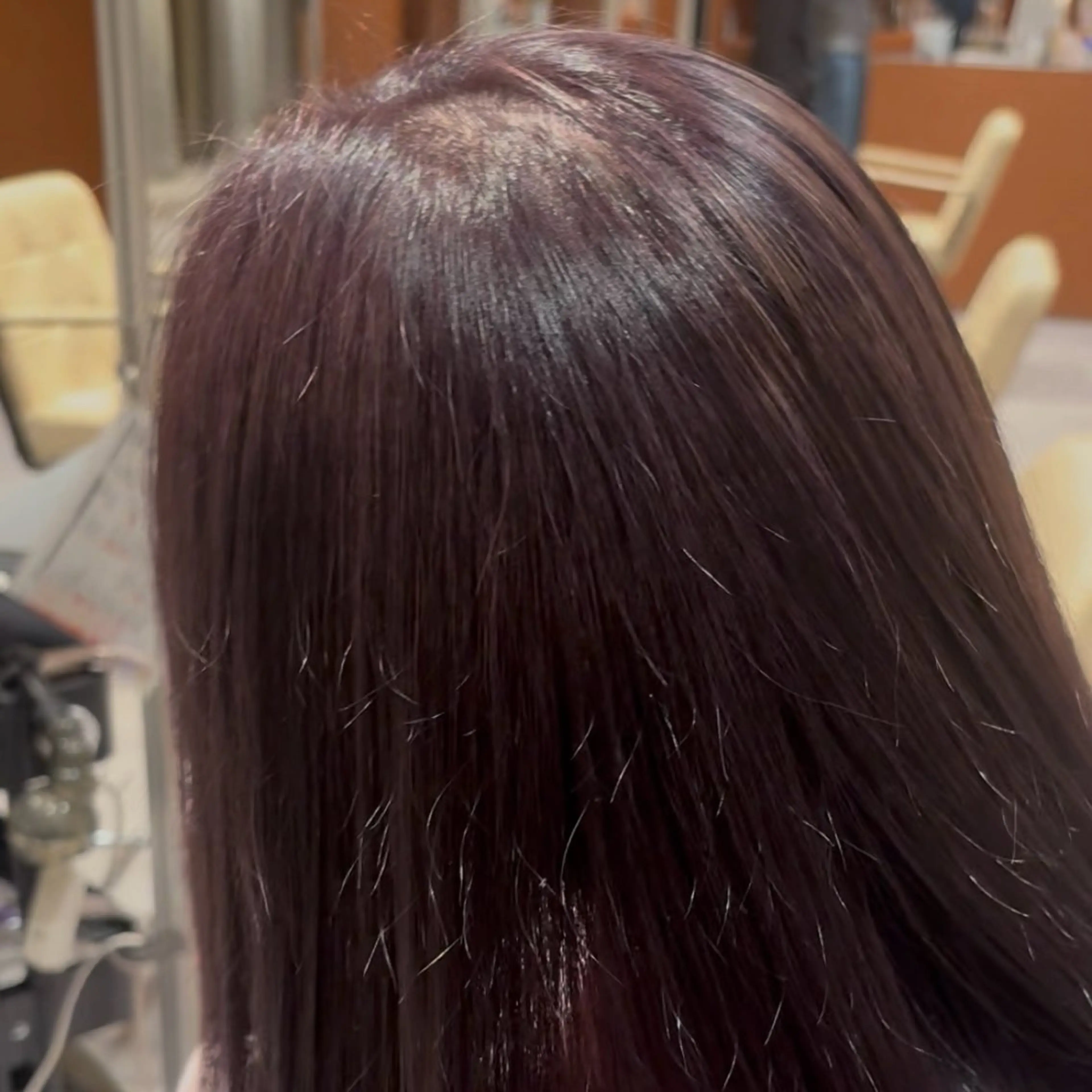 カラー NORA GINZA / U所属・三枝 千尋 ブローモデル募集のヘアスタイル