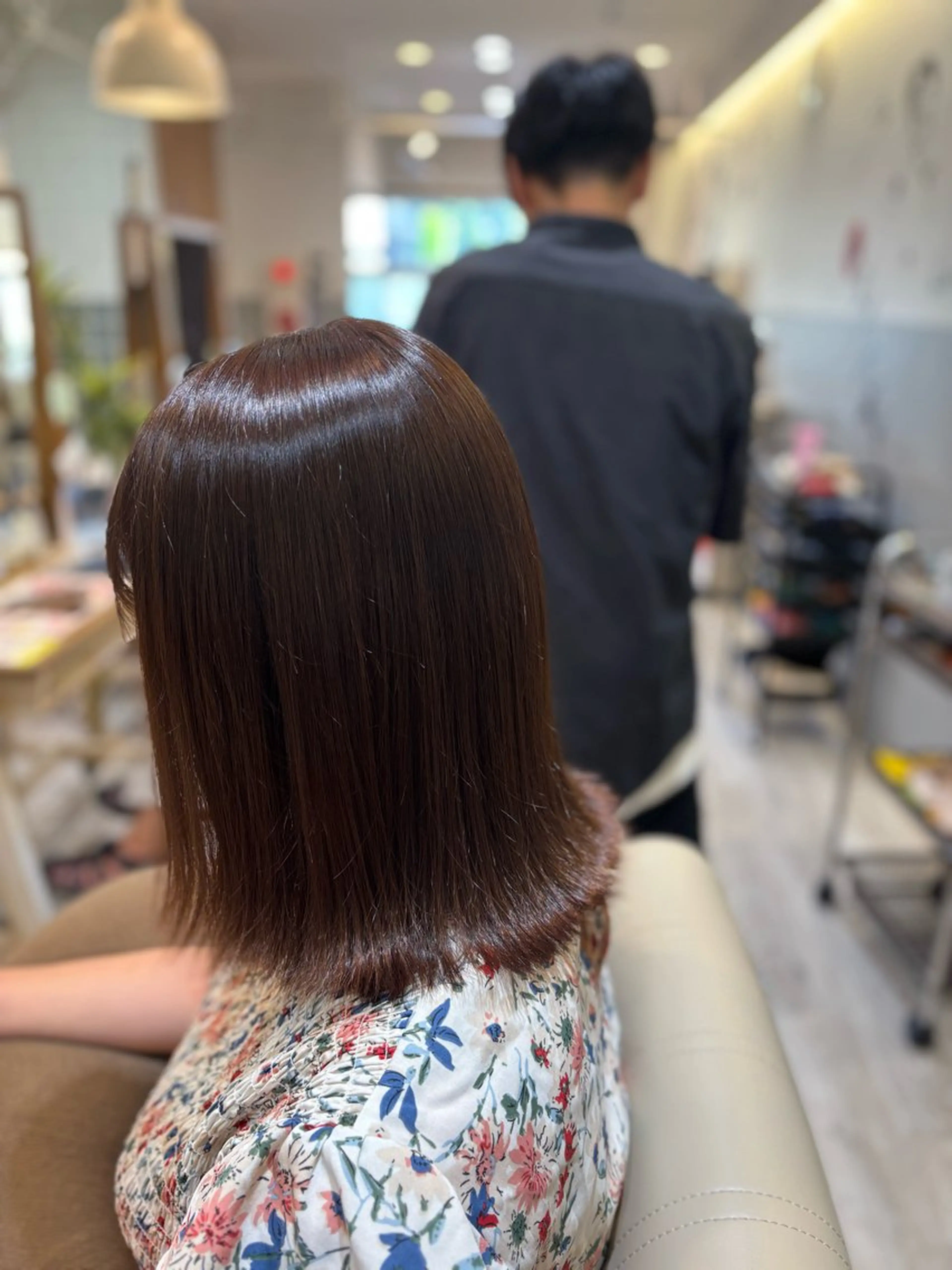 ロング カラー ベージュカラー インナーブリーチ募集 おおつる🌻のヘアスタイル