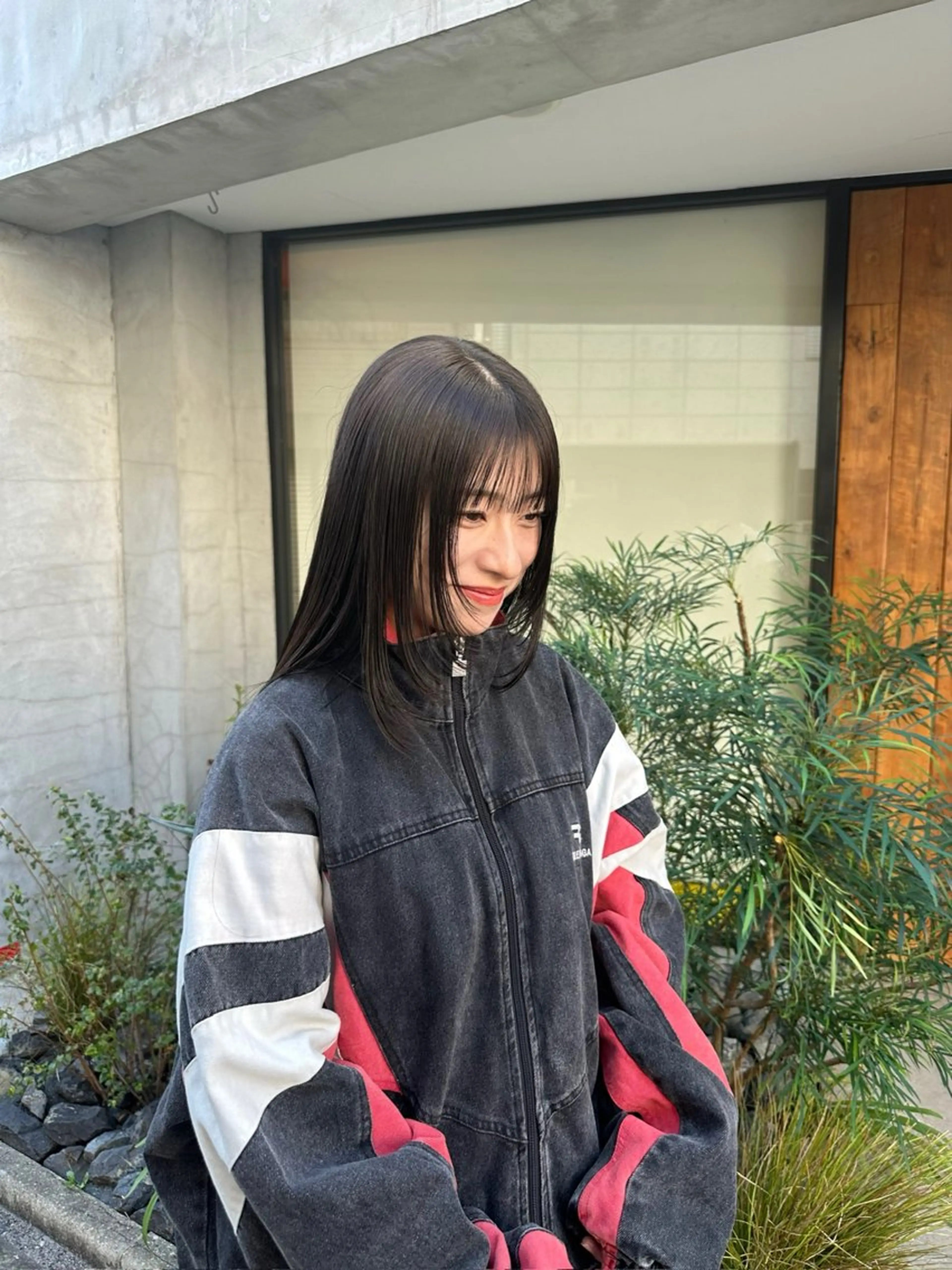 ロング カラー 顔まわりレイヤー レイヤーカット 栄/レイヤーカット /オリーブ/傑🦥のヘアスタイル