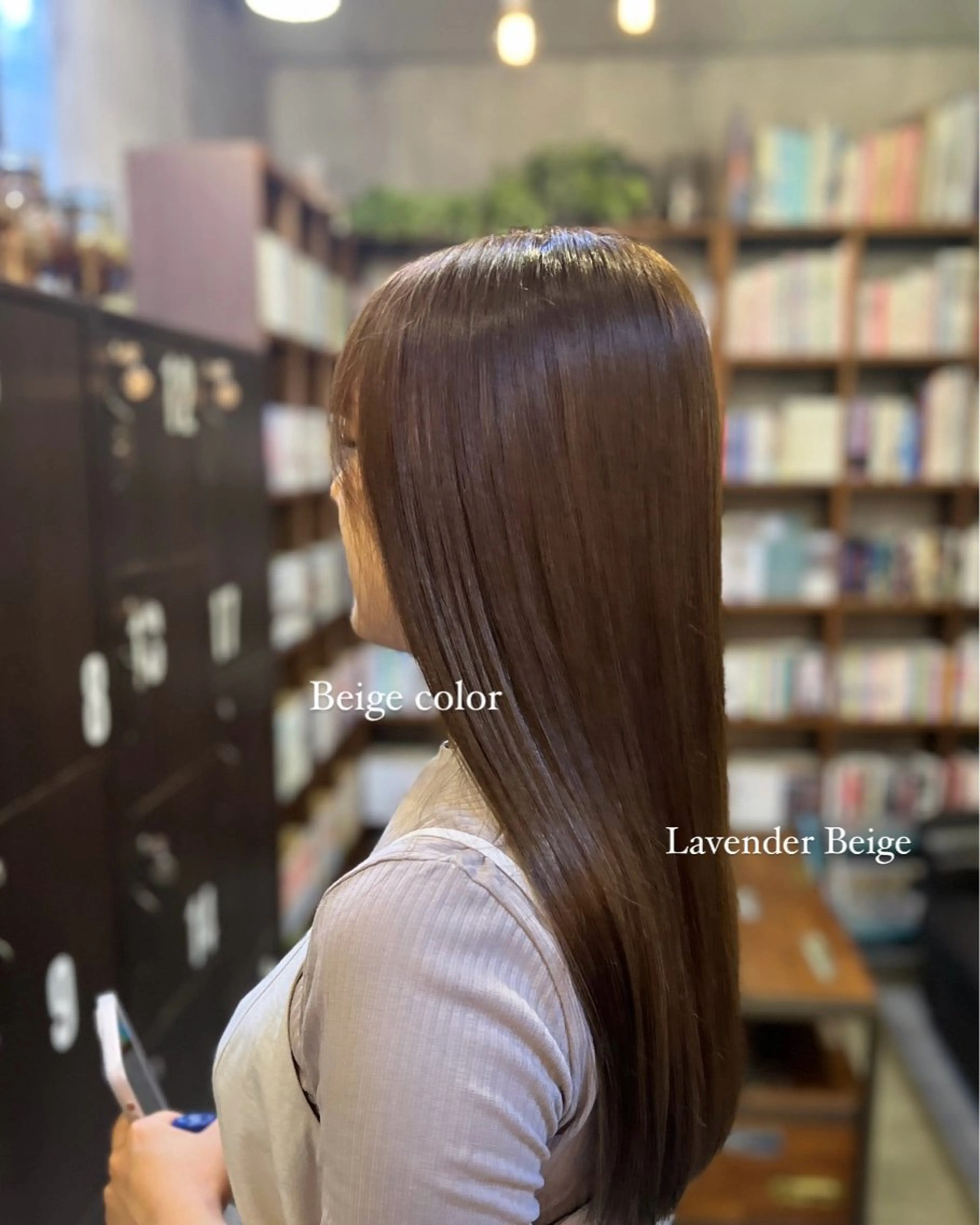 【極ツヤ感UP!】韓国風ツヤ感ケアカラー+ケラ熱トリートメント+ご希望で前髪カット/SB込の写真