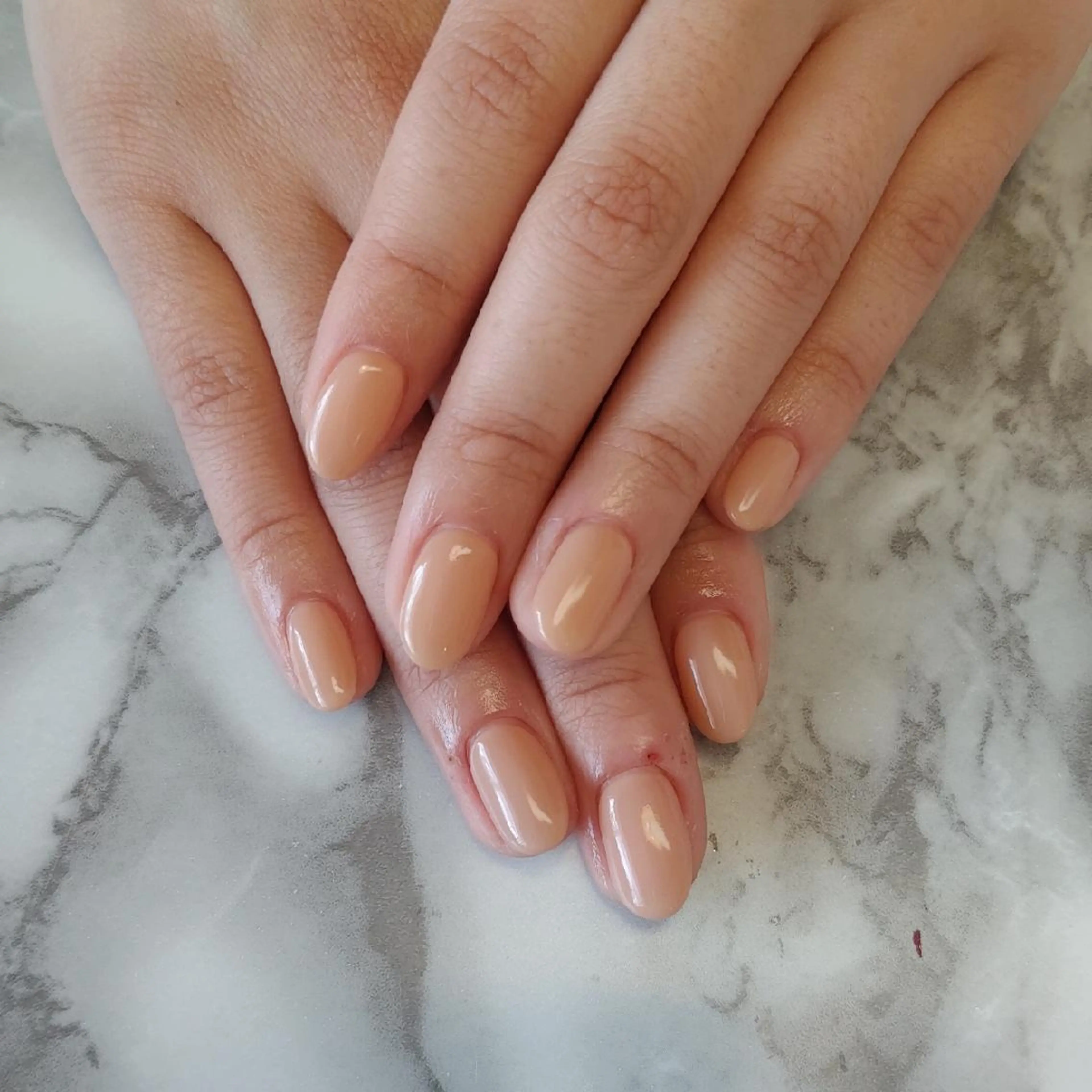 ネイル ワンカラーネイル ジェヌインネイル 河内のネイルデザイン