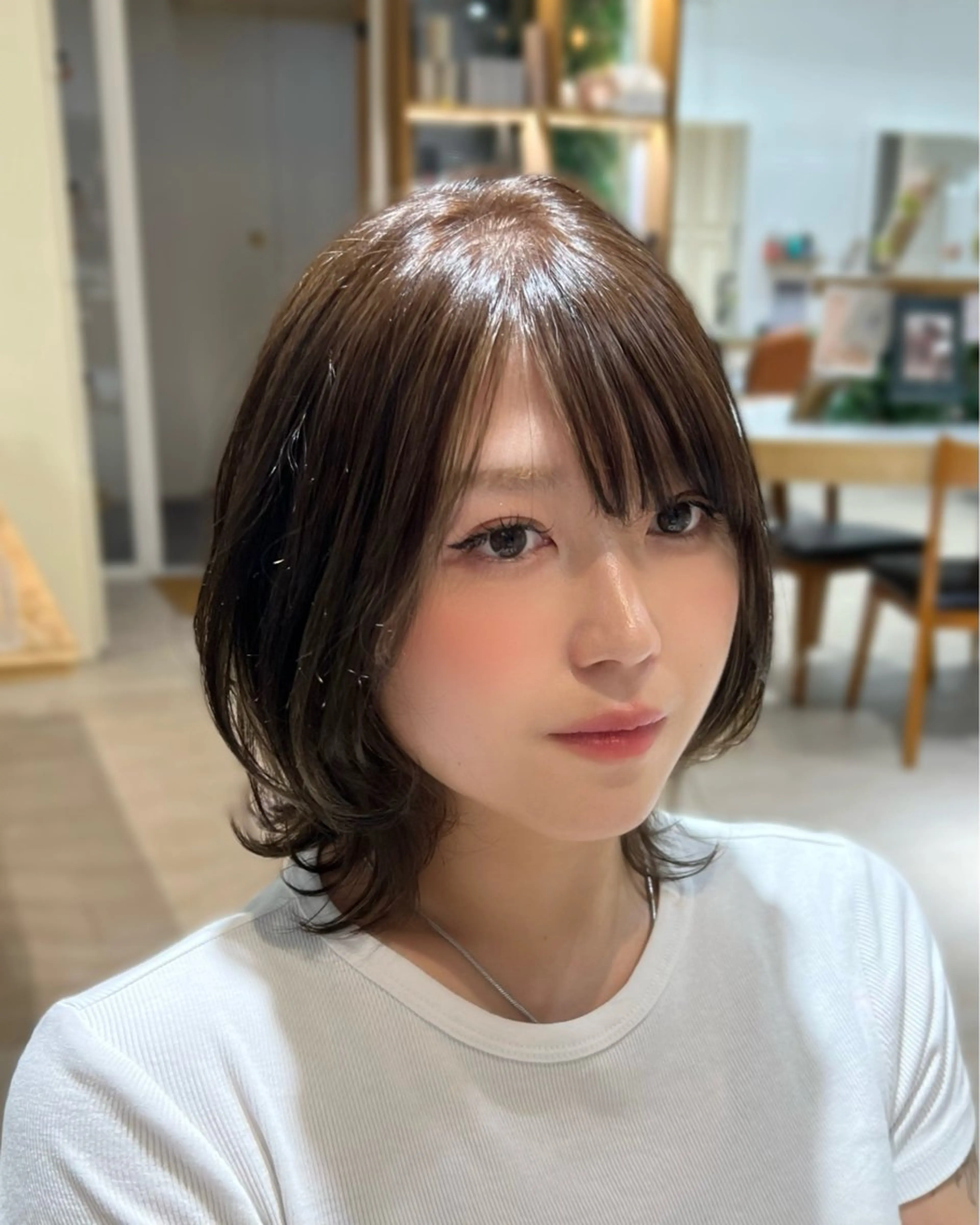 ショート カラー ハイライトカラー ハイライト ヘアカラー モデル募集 セイノチヒロのヘアスタイル