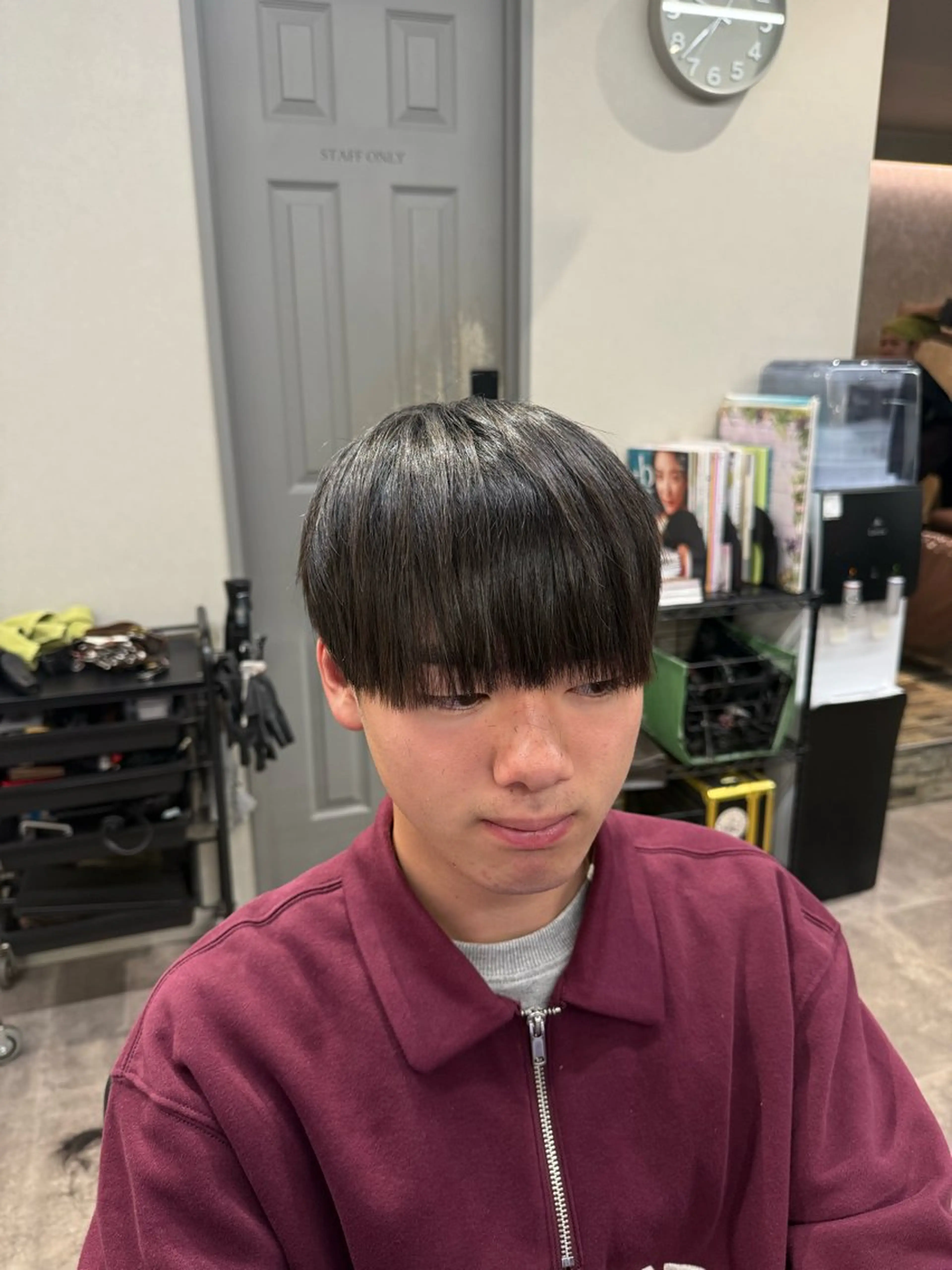 【メンズ限定!!】カット＋縮毛矯正＋1ステップトリートメントの写真