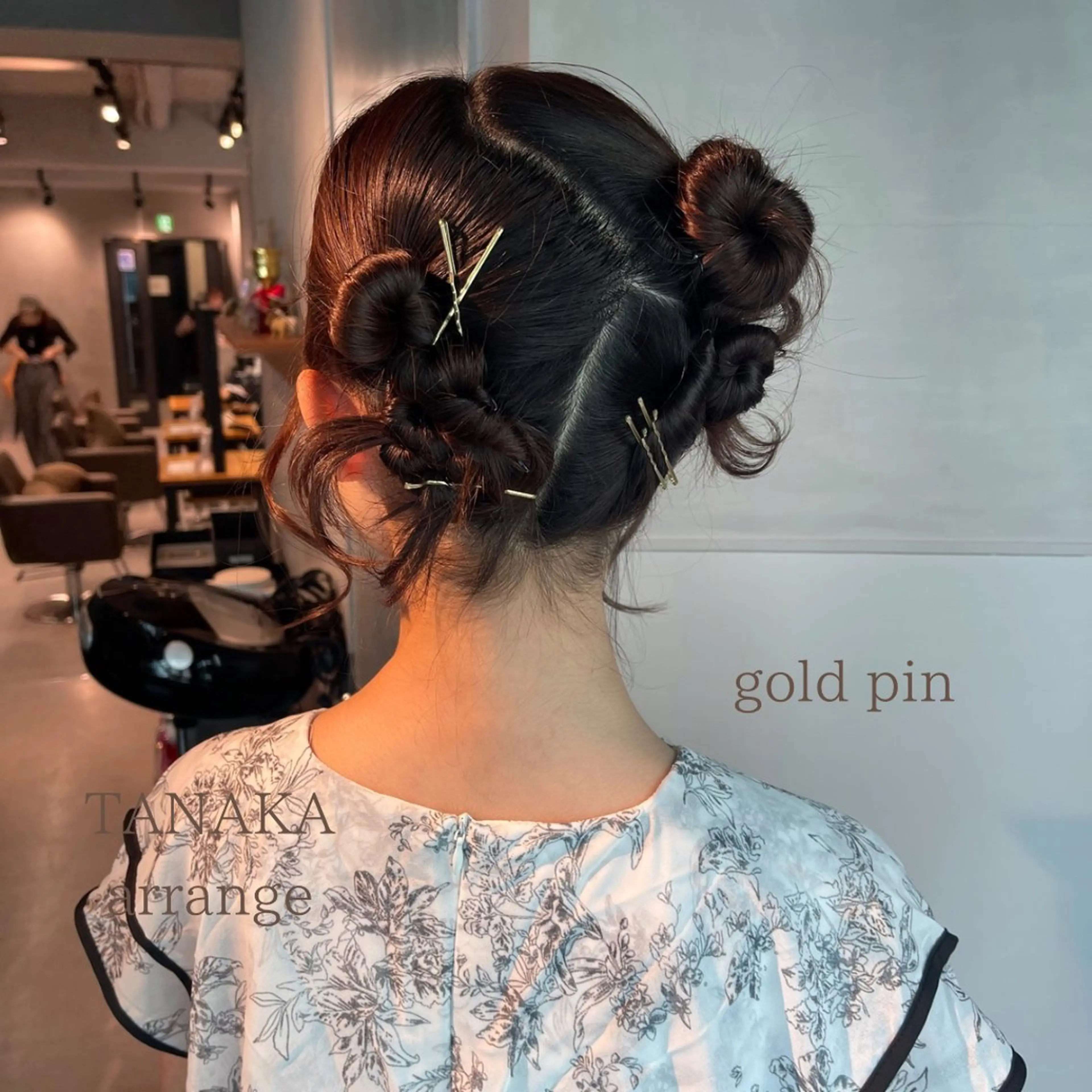 ヘアアレンジ ポニーテール 結婚式・ブライダル 卒業式のヘアスタイル ヘアセット charm《銀座》 ヘアセット/縮毛矯正のヘアスタイル