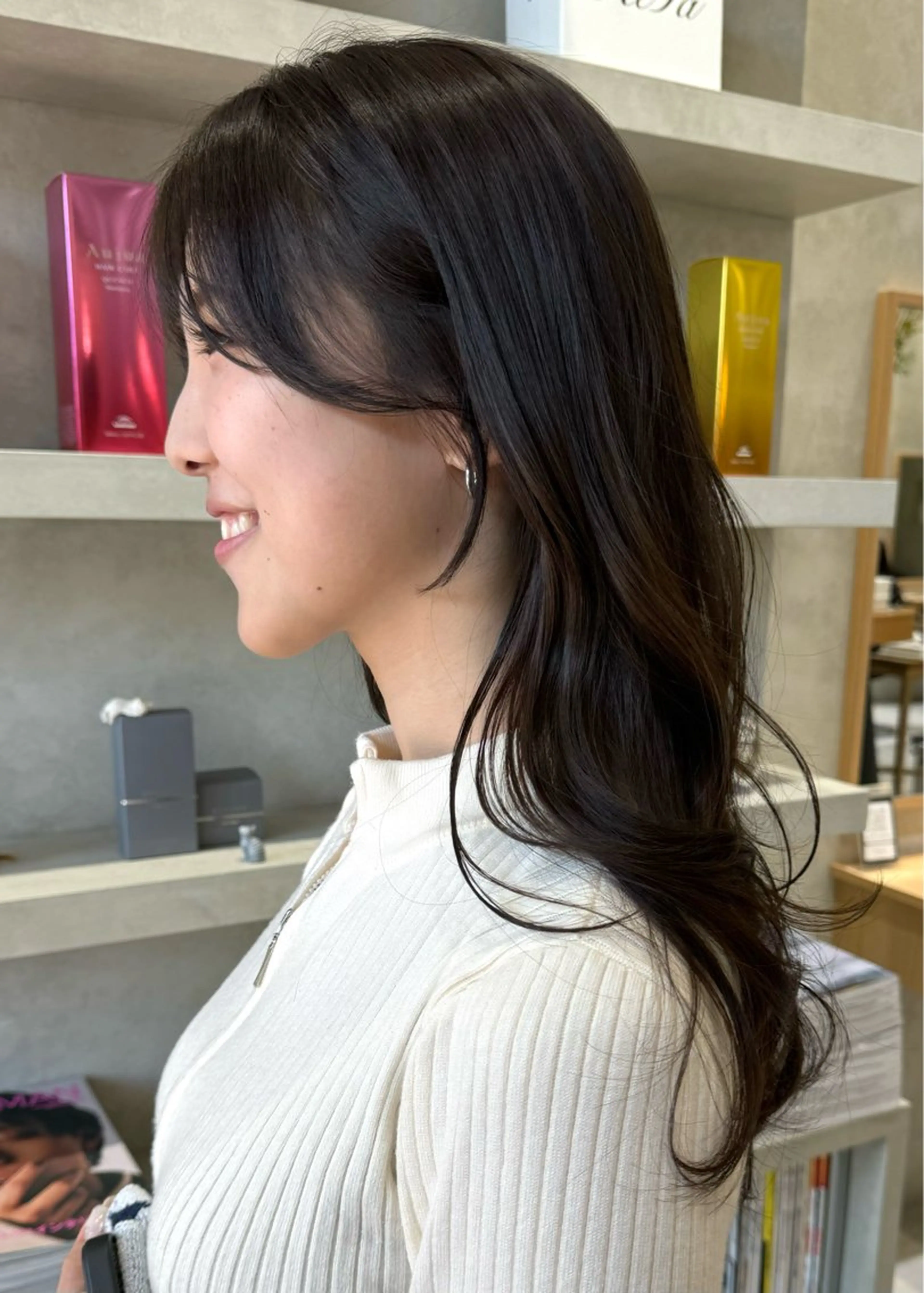 ロング カラー カット ヘアカラー トリートメント manami (sibell)のヘアスタイル