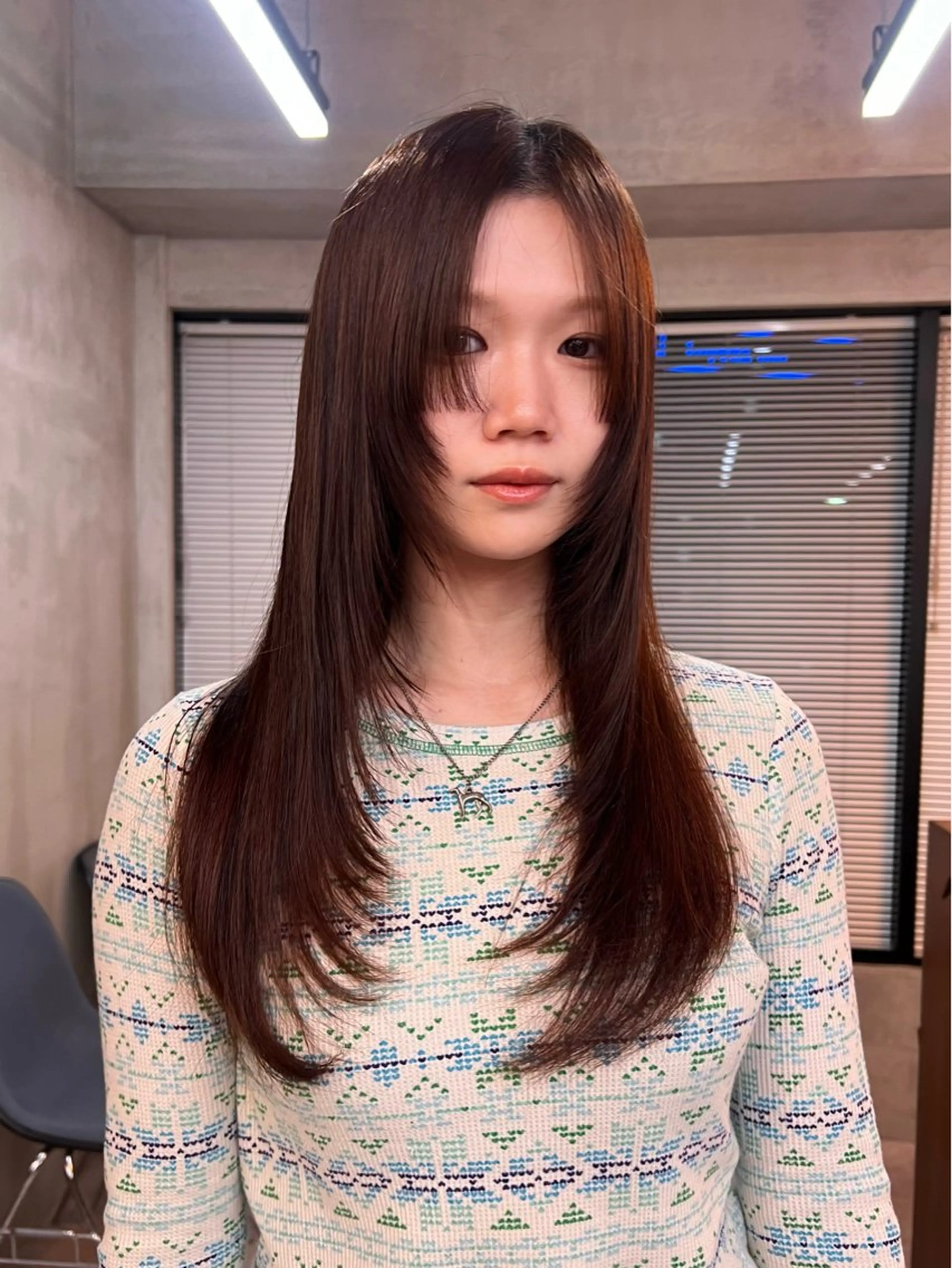 ロング 横浜カットモデル/ amiのヘアスタイル