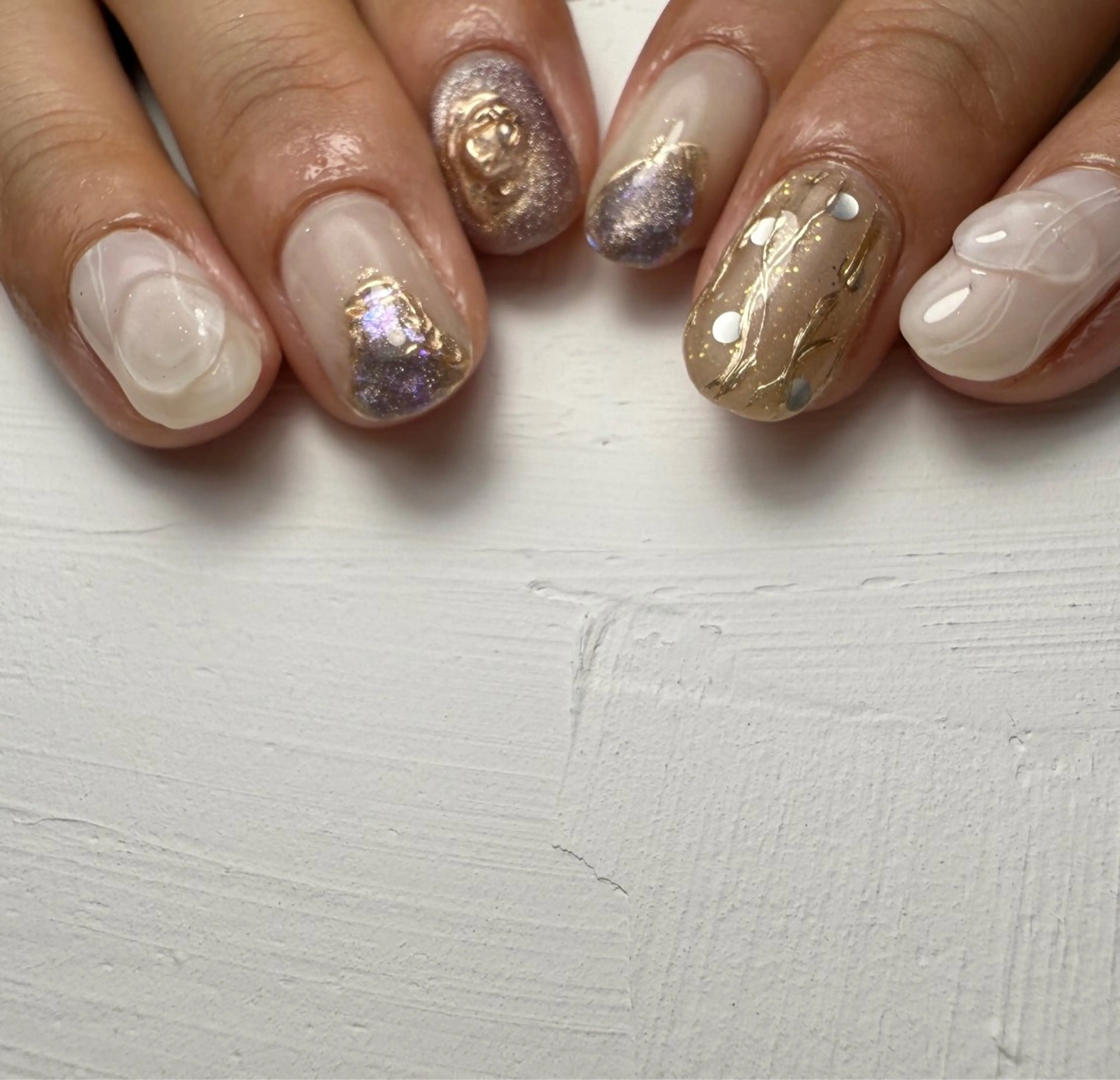 ネイル ハンドネイル nail salon huitのネイルデザイン