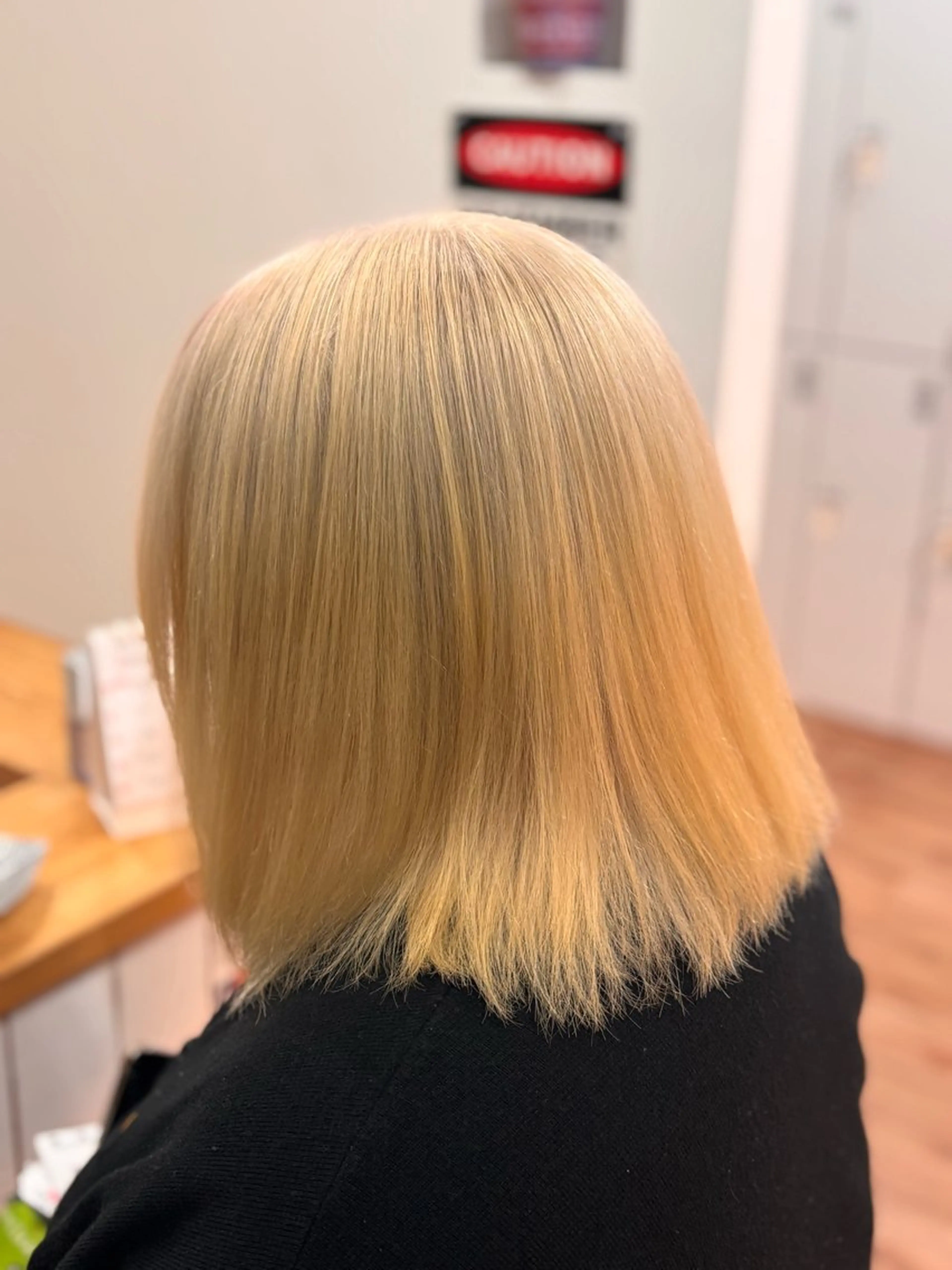 セミロング ヘアカラー 永井大樹✨ 透明感カラー✨のヘアスタイル