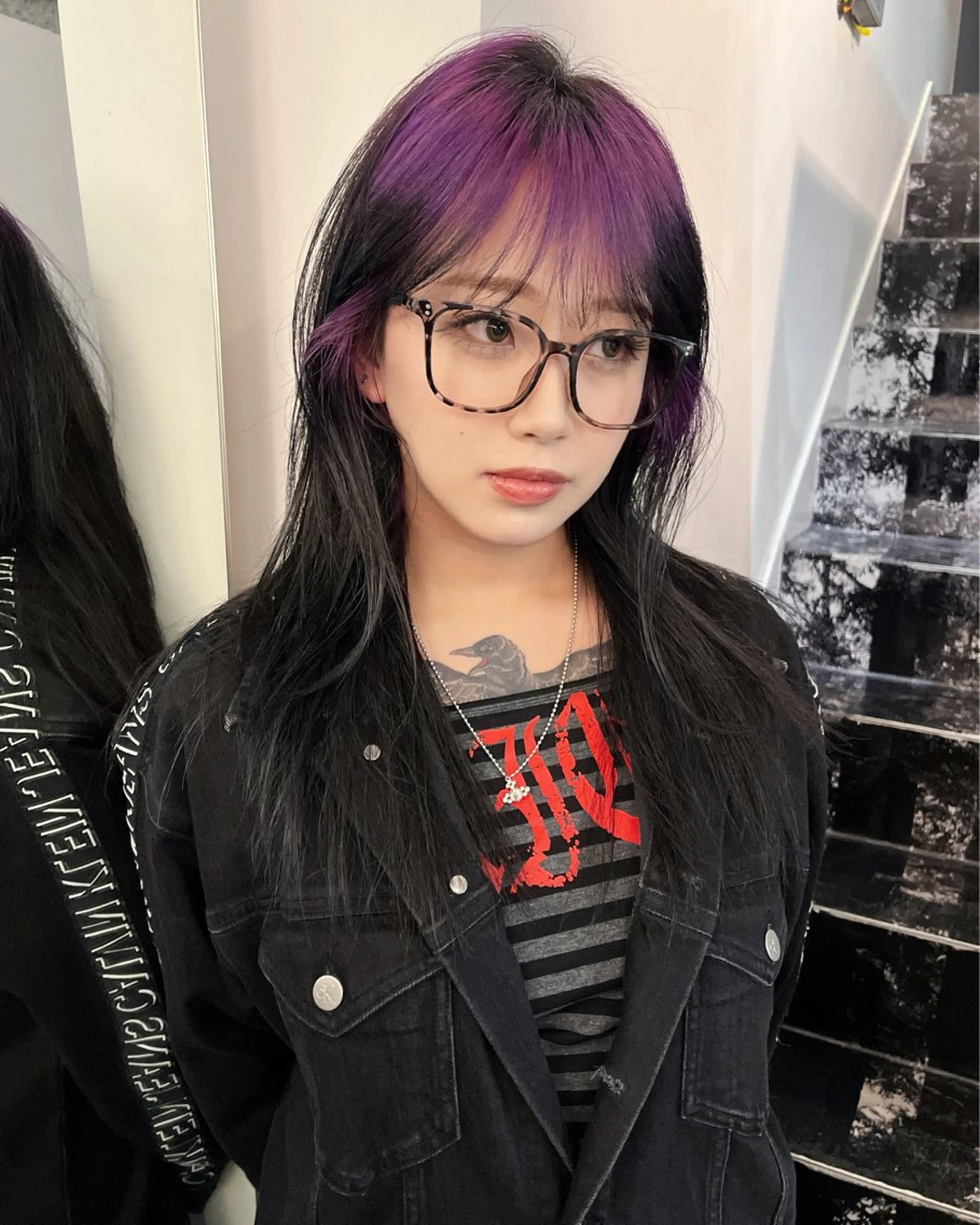 カラー ヘアカラー KAHO /ブリーチ /デザイン𖥔 ࣪のヘアスタイル