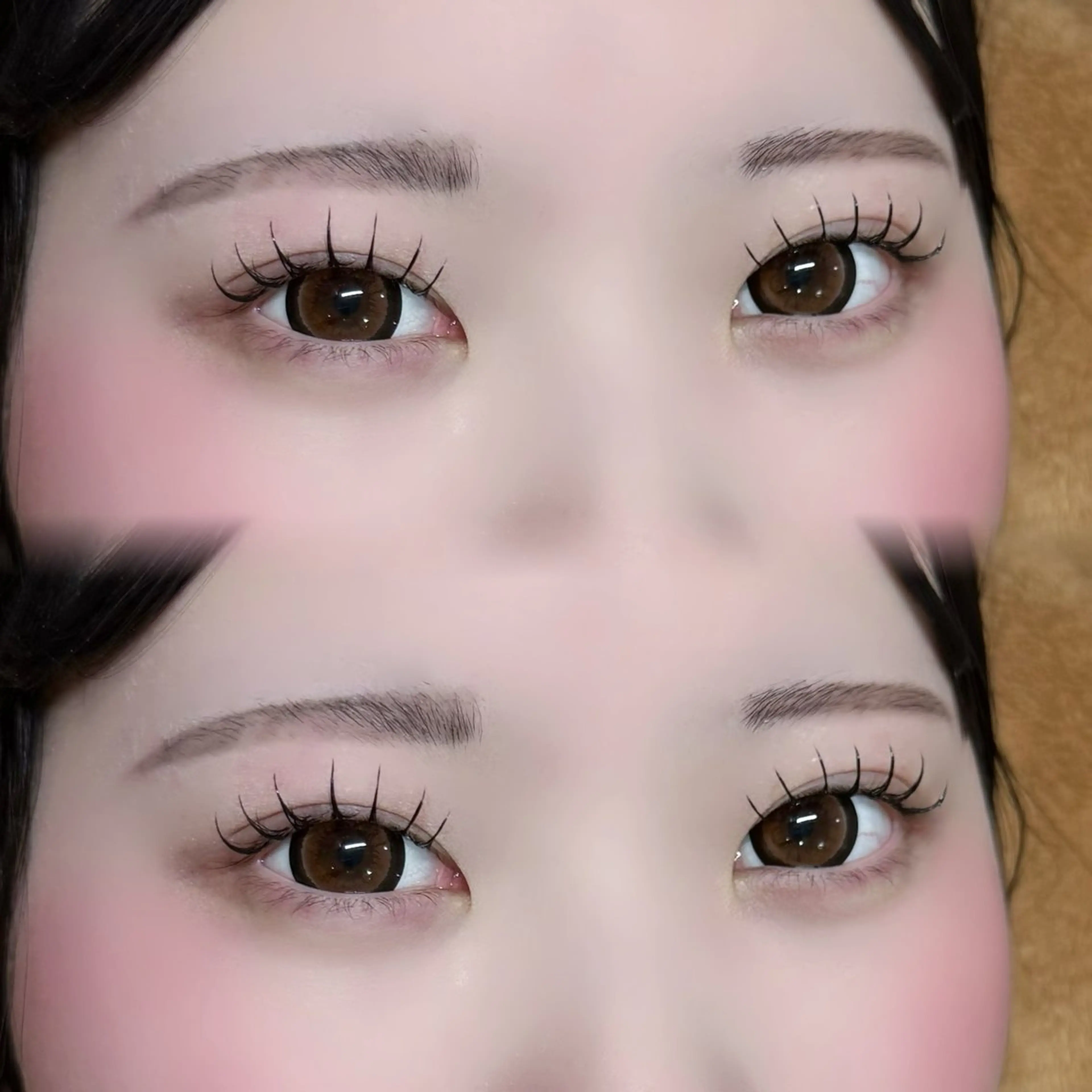 マツエク・マツパ フラットラッシュ ナチュラル マツエク LUNELLA RENAのマツエク・マツパデザイン