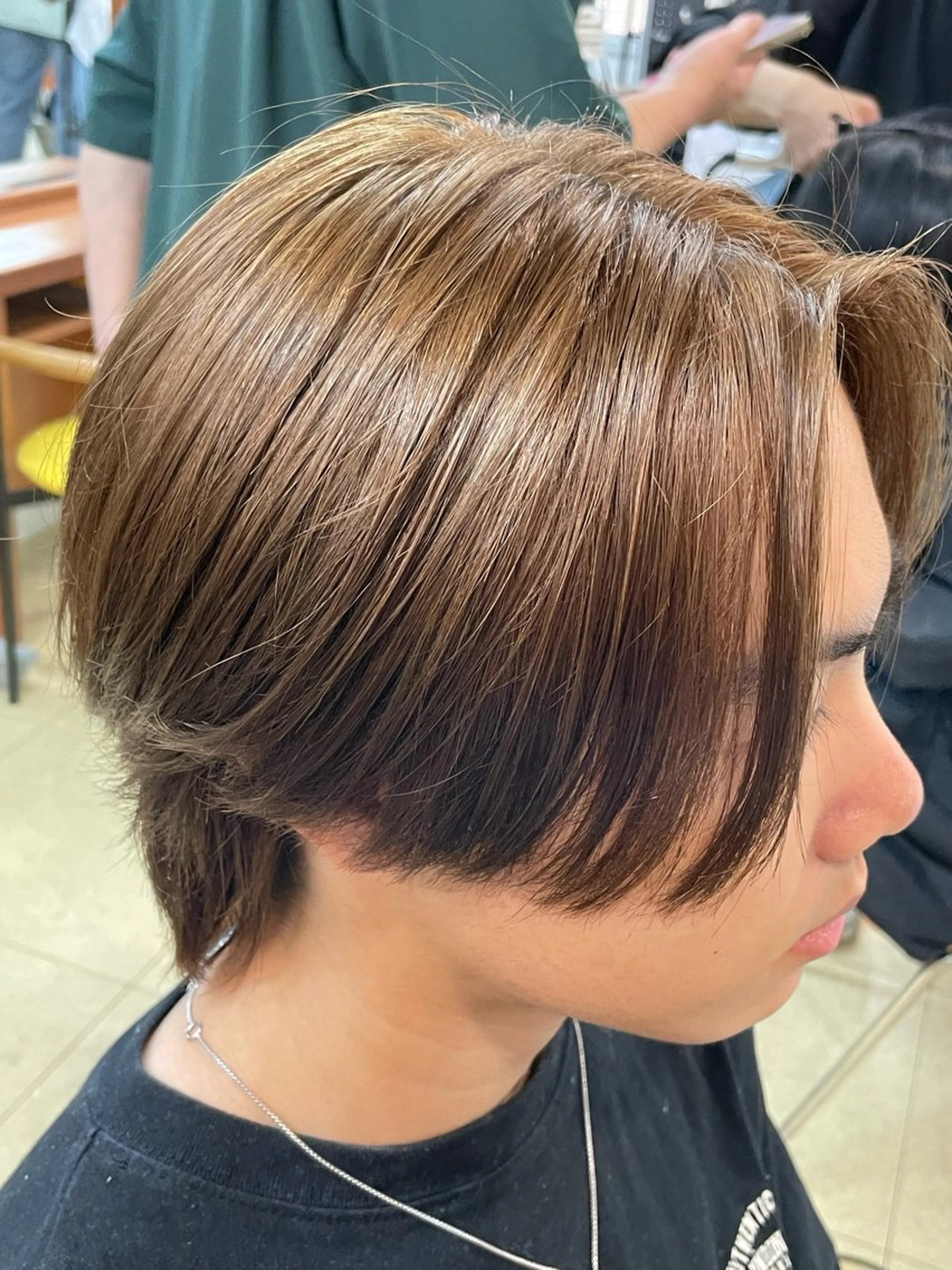 ショート カラー メンズ ACT仙台店所属・🌈透明感カラー 韓国 ミライ🇰🇷のヘアスタイル