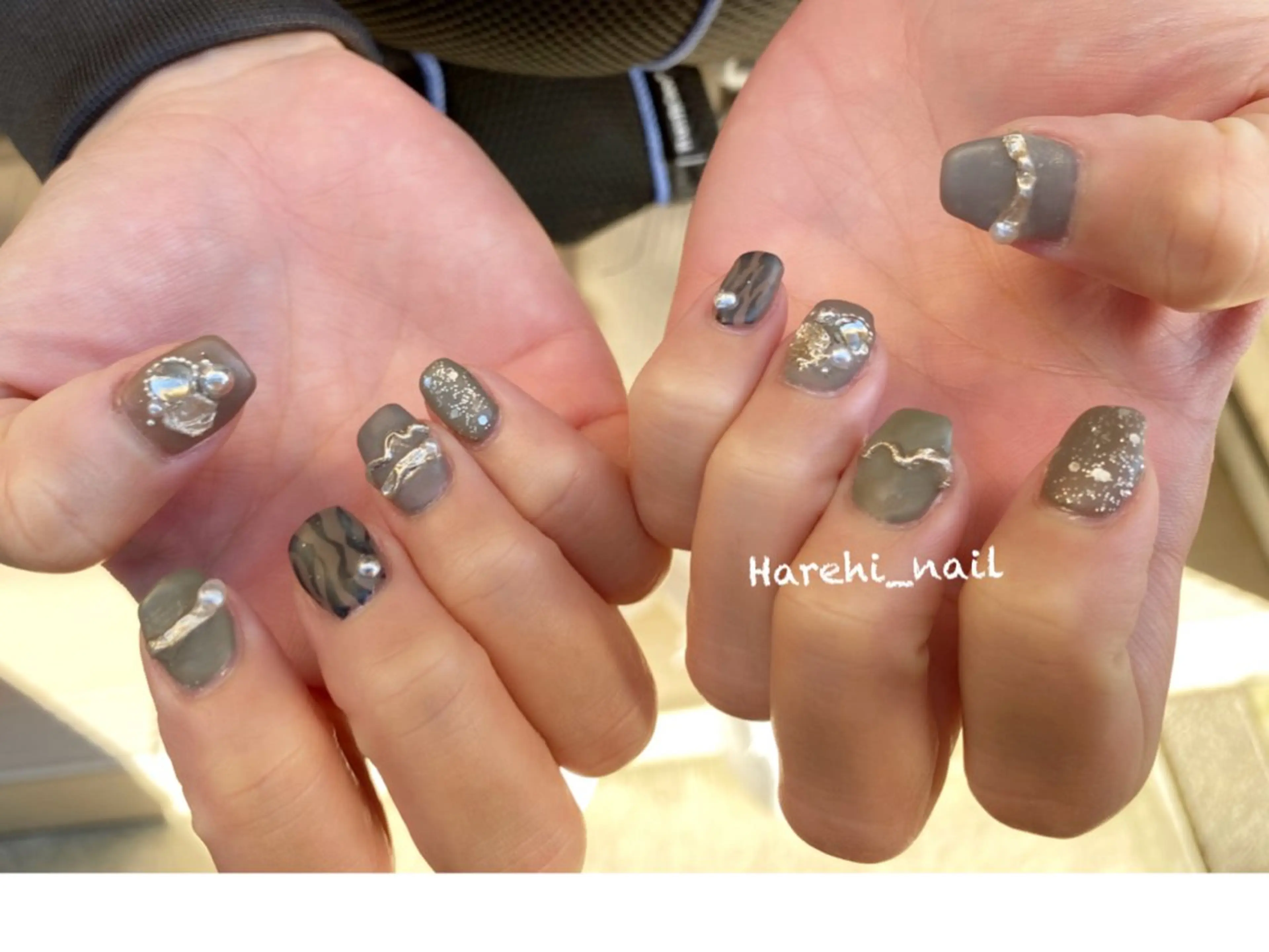 ネイル ハンドネイル Harehi_ nailのネイルデザイン