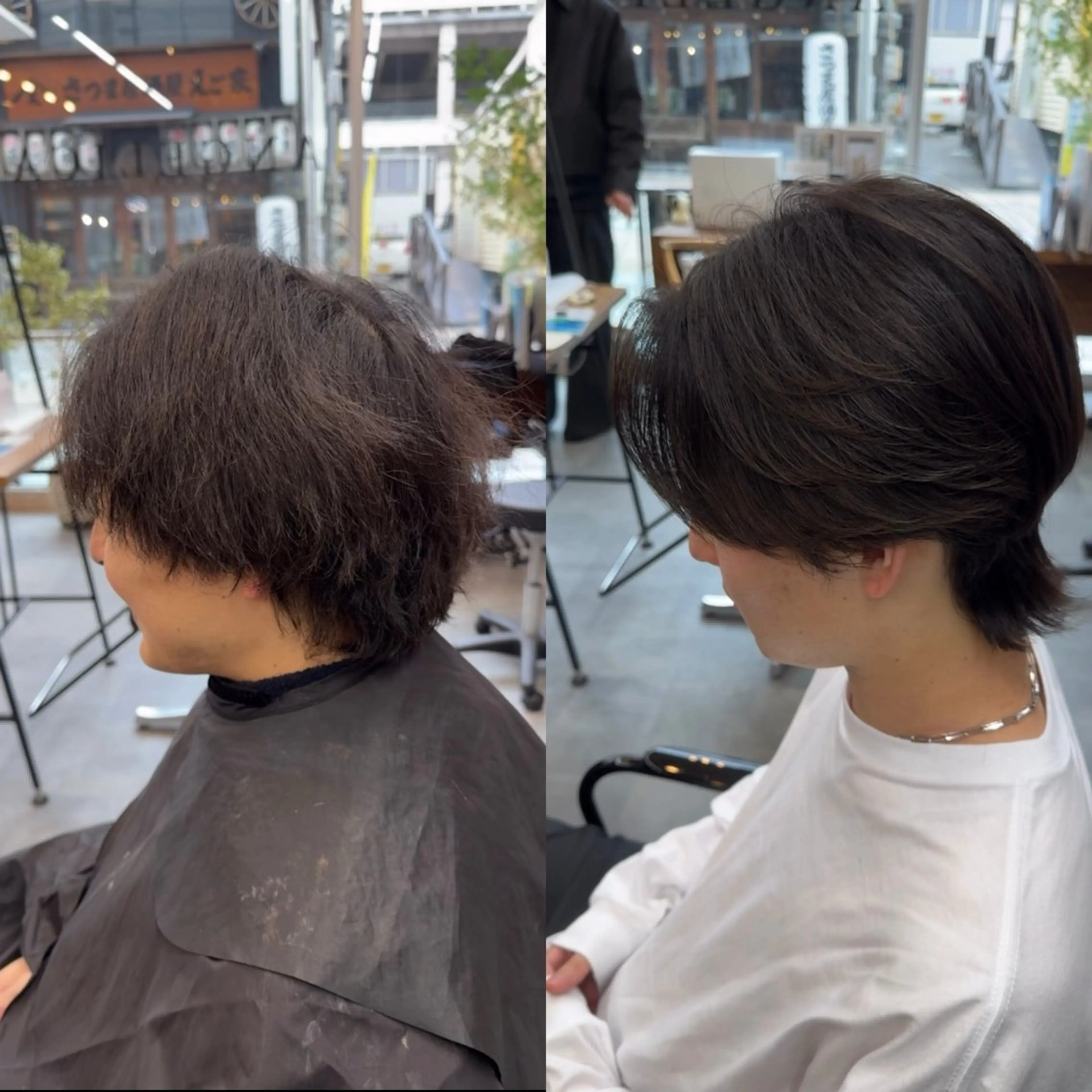 ショート くせ毛 縮毛矯正 カット 縮毛矯正 トリートメント ANGELICA💎 ショウゴのヘアスタイル