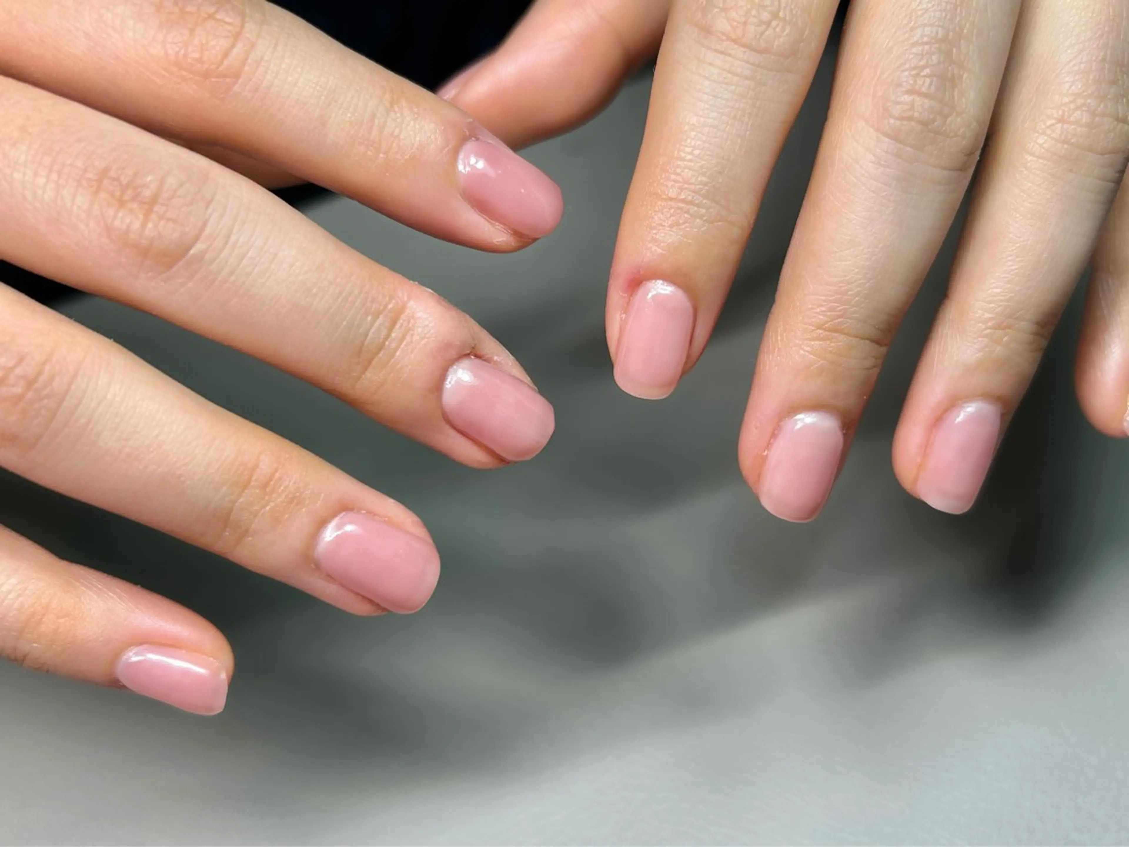 ネイル オフィスネイル ワンカラーネイル amo_nail 岡山市南区自宅ネイルのネイルデザイン