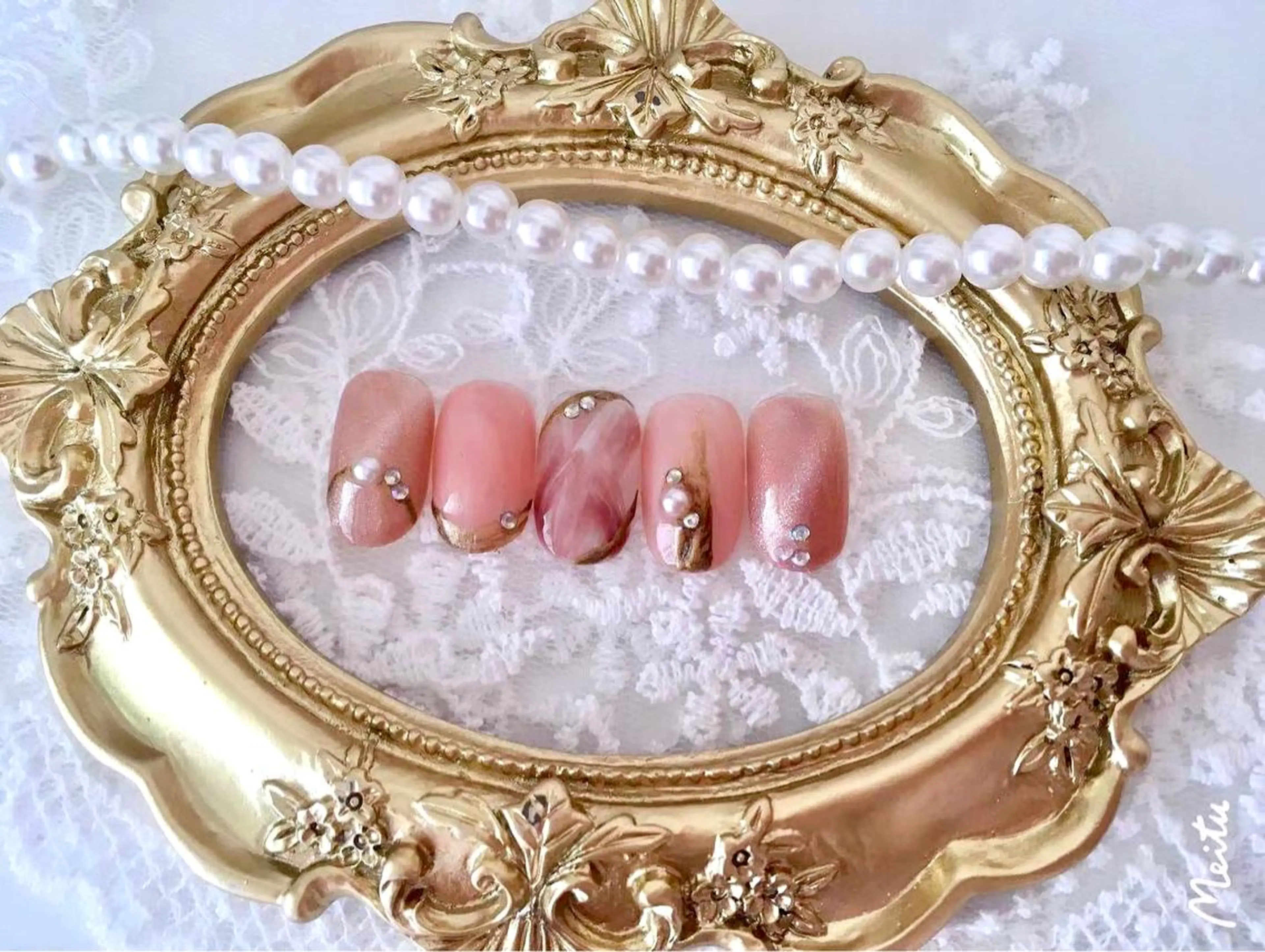 ネイル マグネットネイル ハンドネイル Melody メロディのネイルデザイン