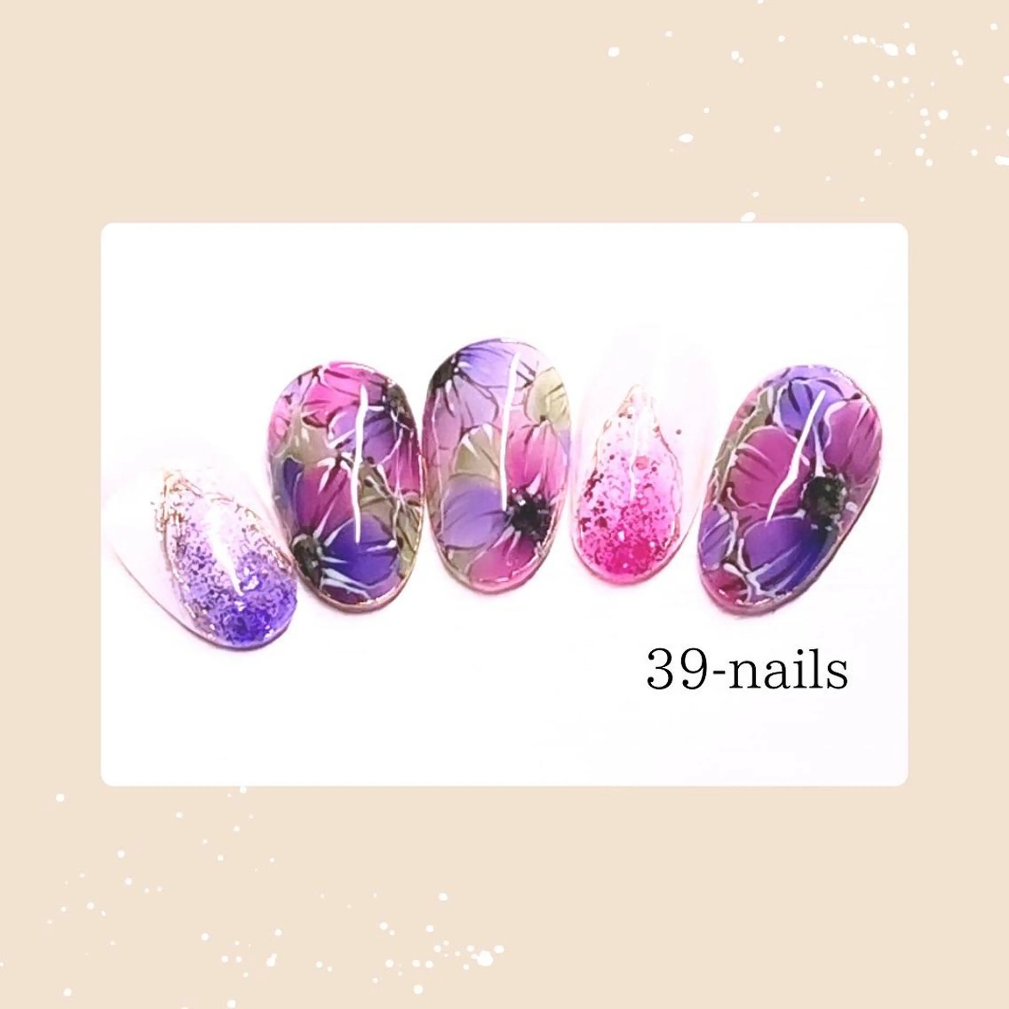ネイル 39-nails EharaMikuのネイルデザイン
