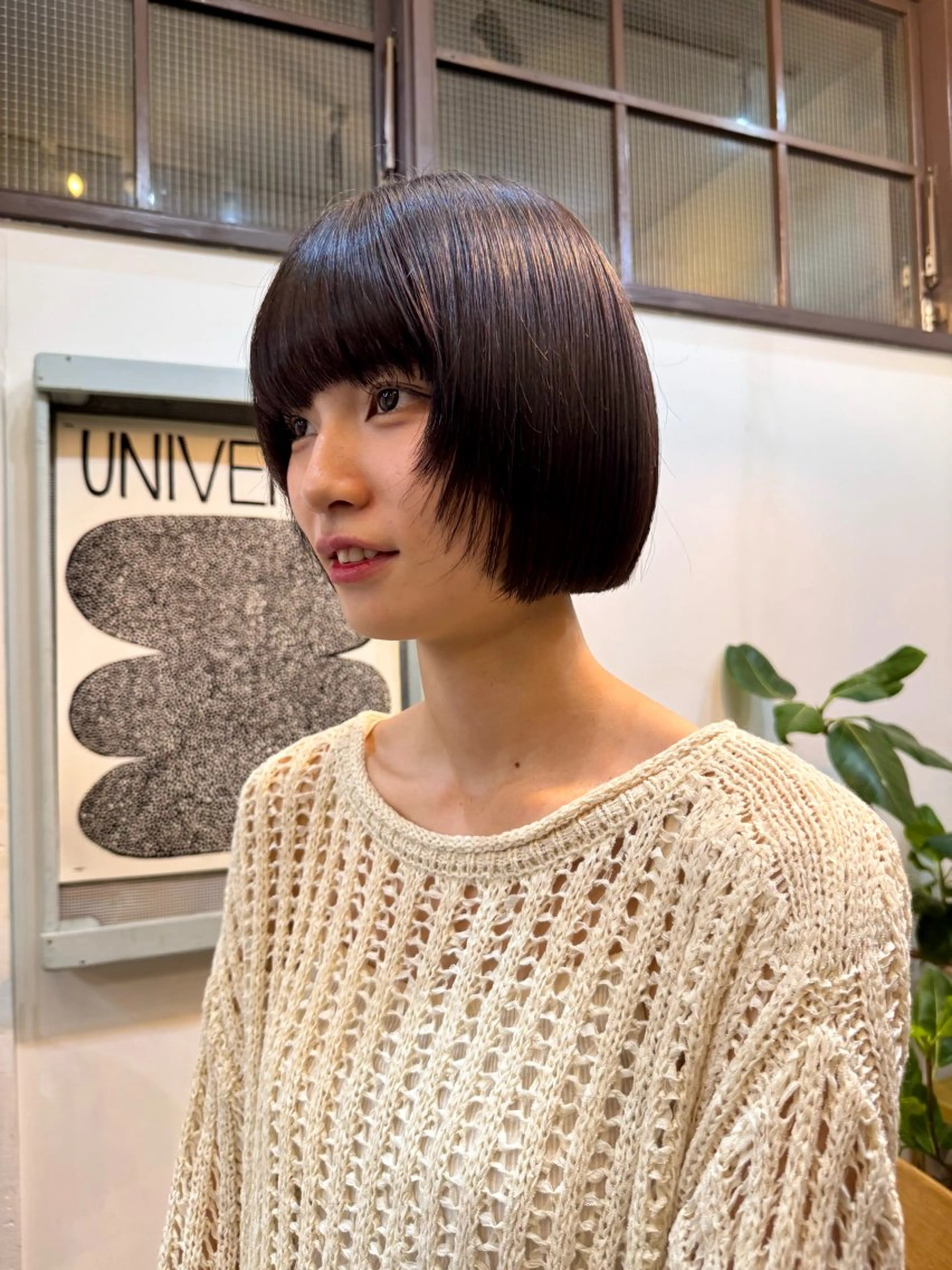 【ミニモ限定新規50％offメニュー】ボブカット＋aujua2stepトリートメントの写真