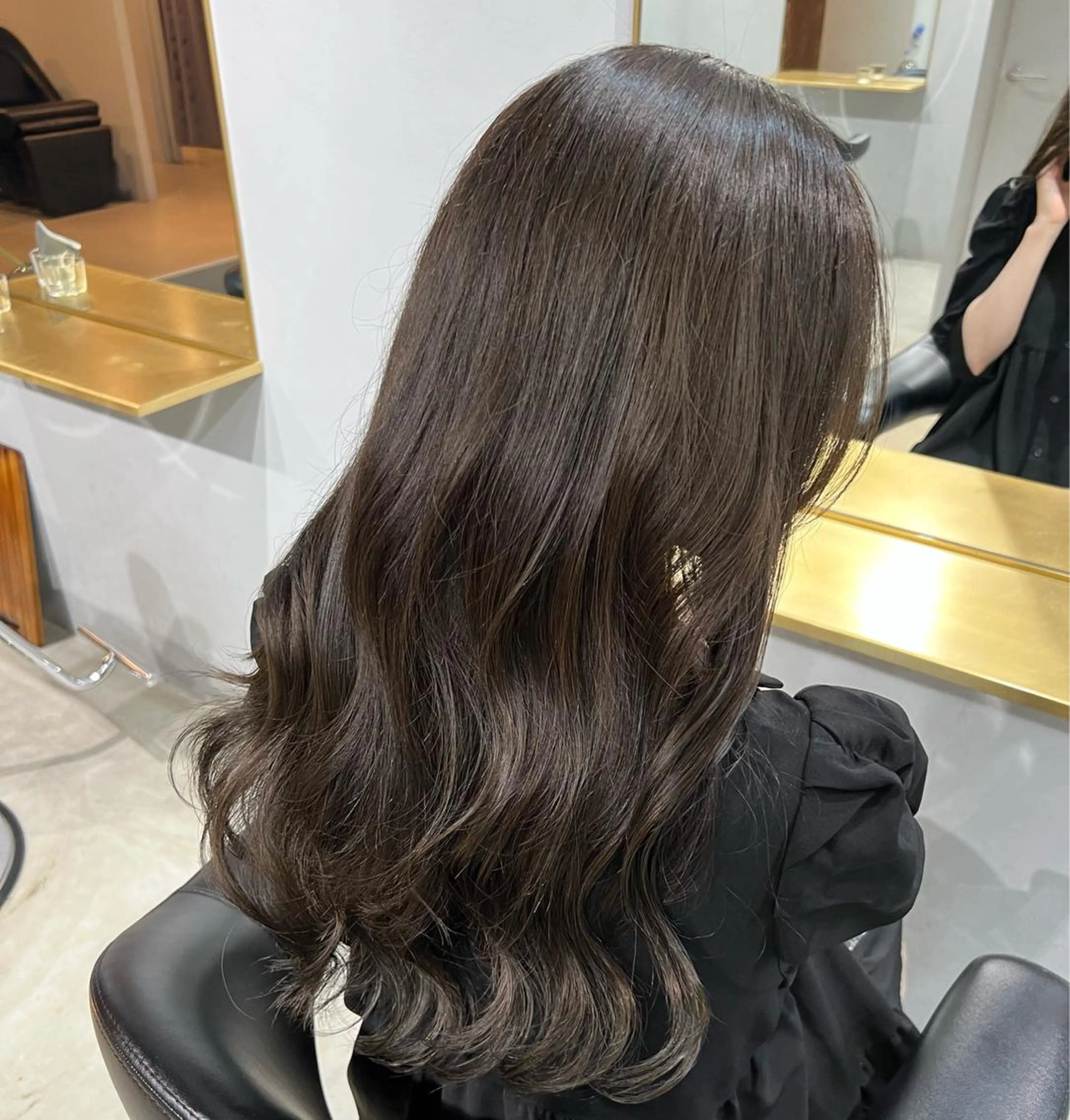 ロング カラー パーマ akane/ボブ /ブラウンベージュのヘアスタイル