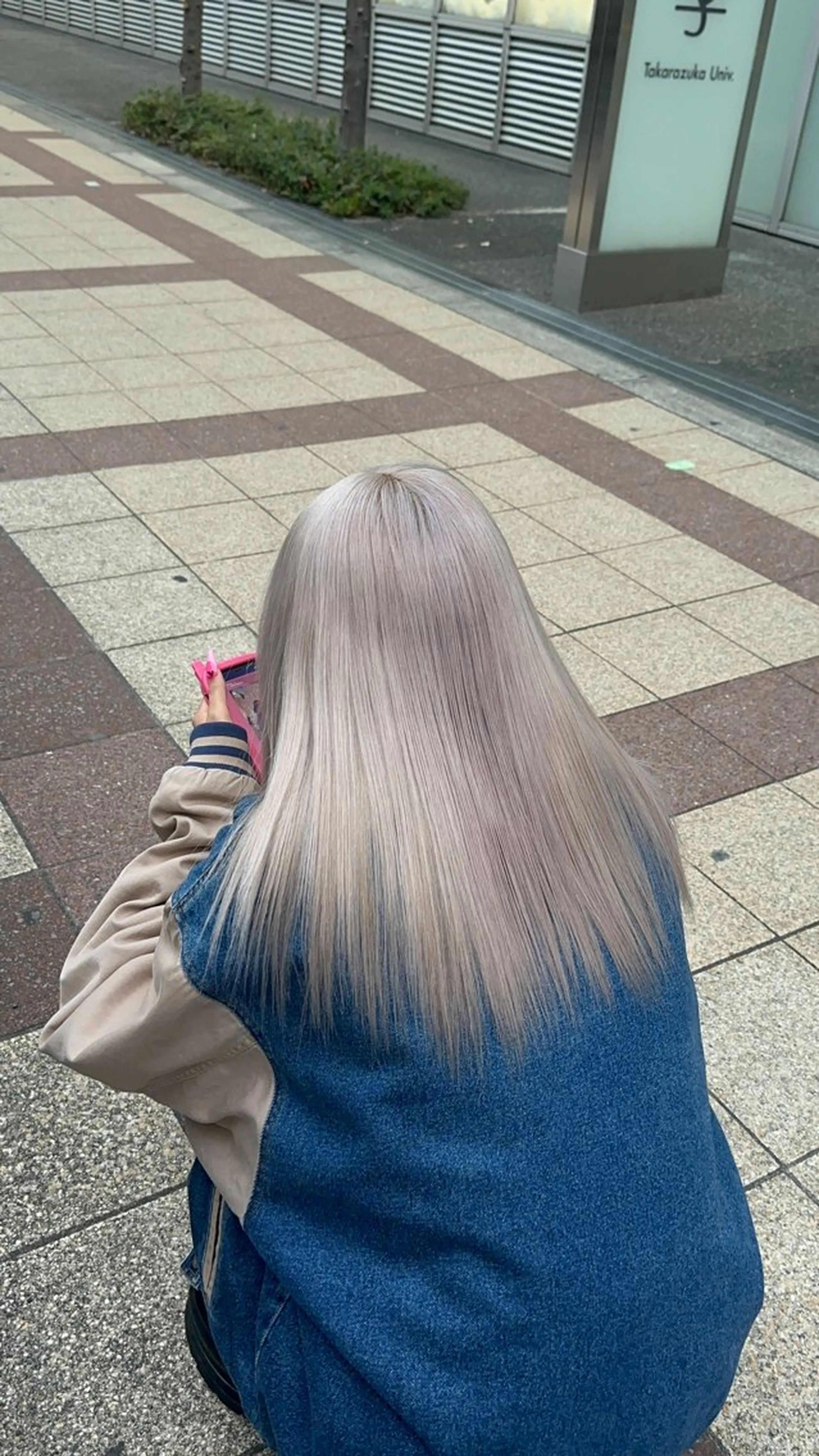 ロング カラー ♡なんば🫧透明感 🫧naako♡のヘアスタイル