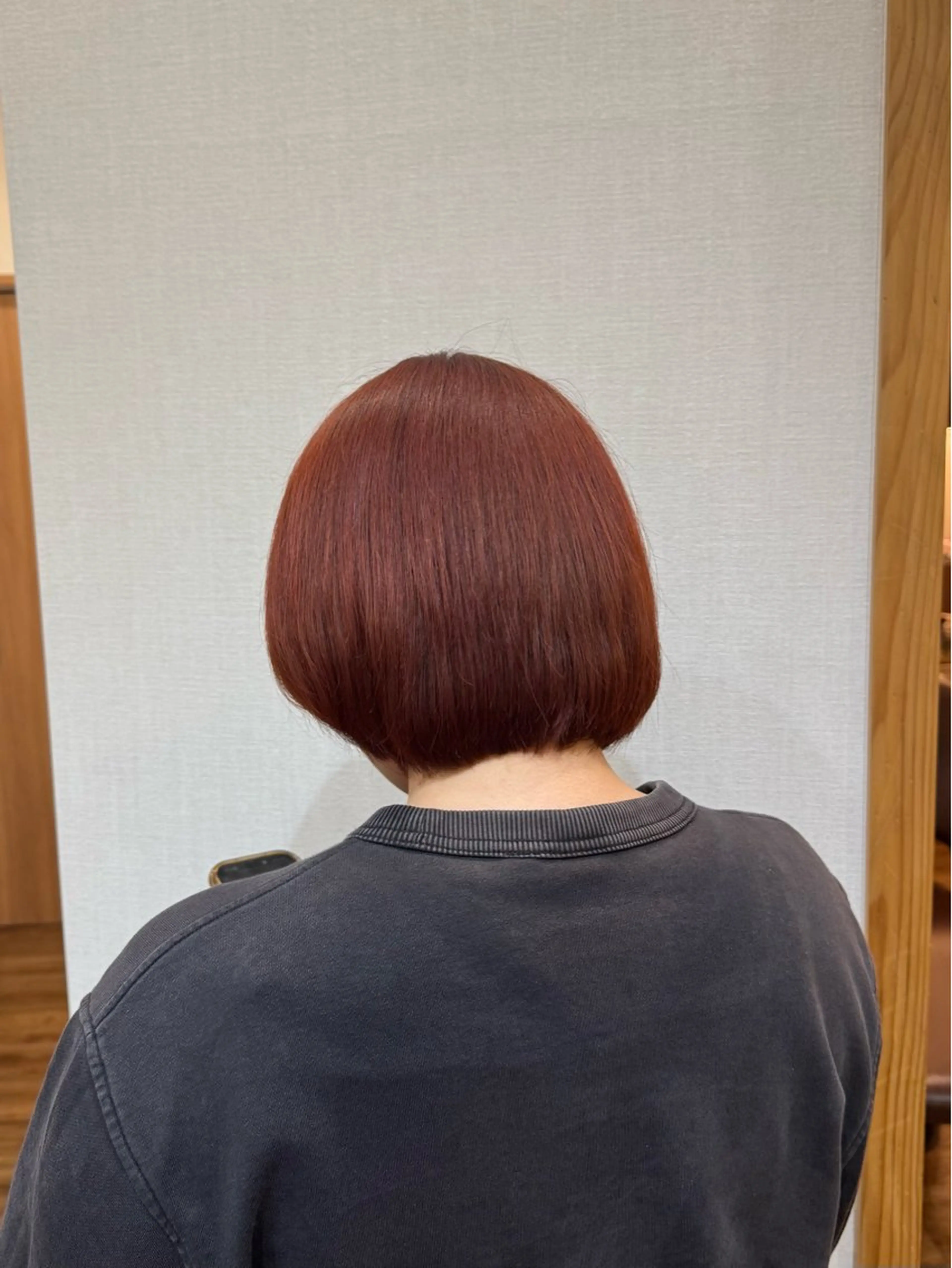 カラー カシス オレンジ ヘアカラー トリートメント モデル募集中 あゆのヘアスタイル