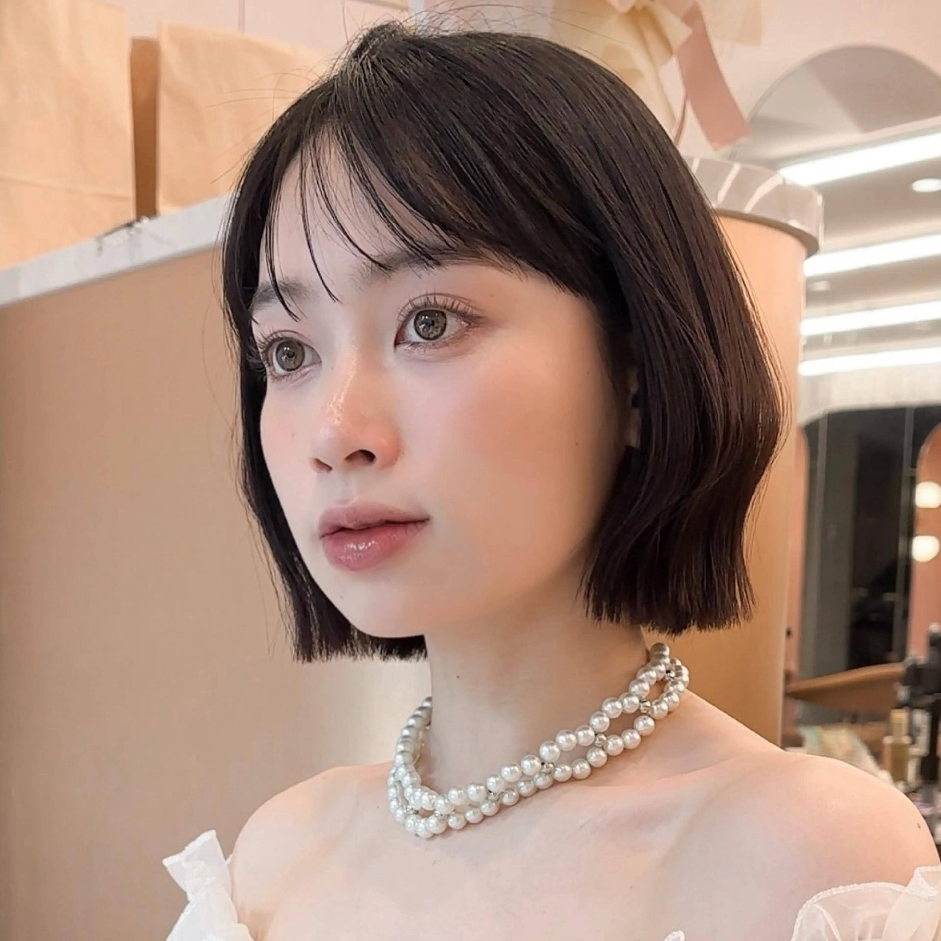 ショート 縮毛矯正/韓国ヘア /レイヤー🎀ミズキのヘアスタイル