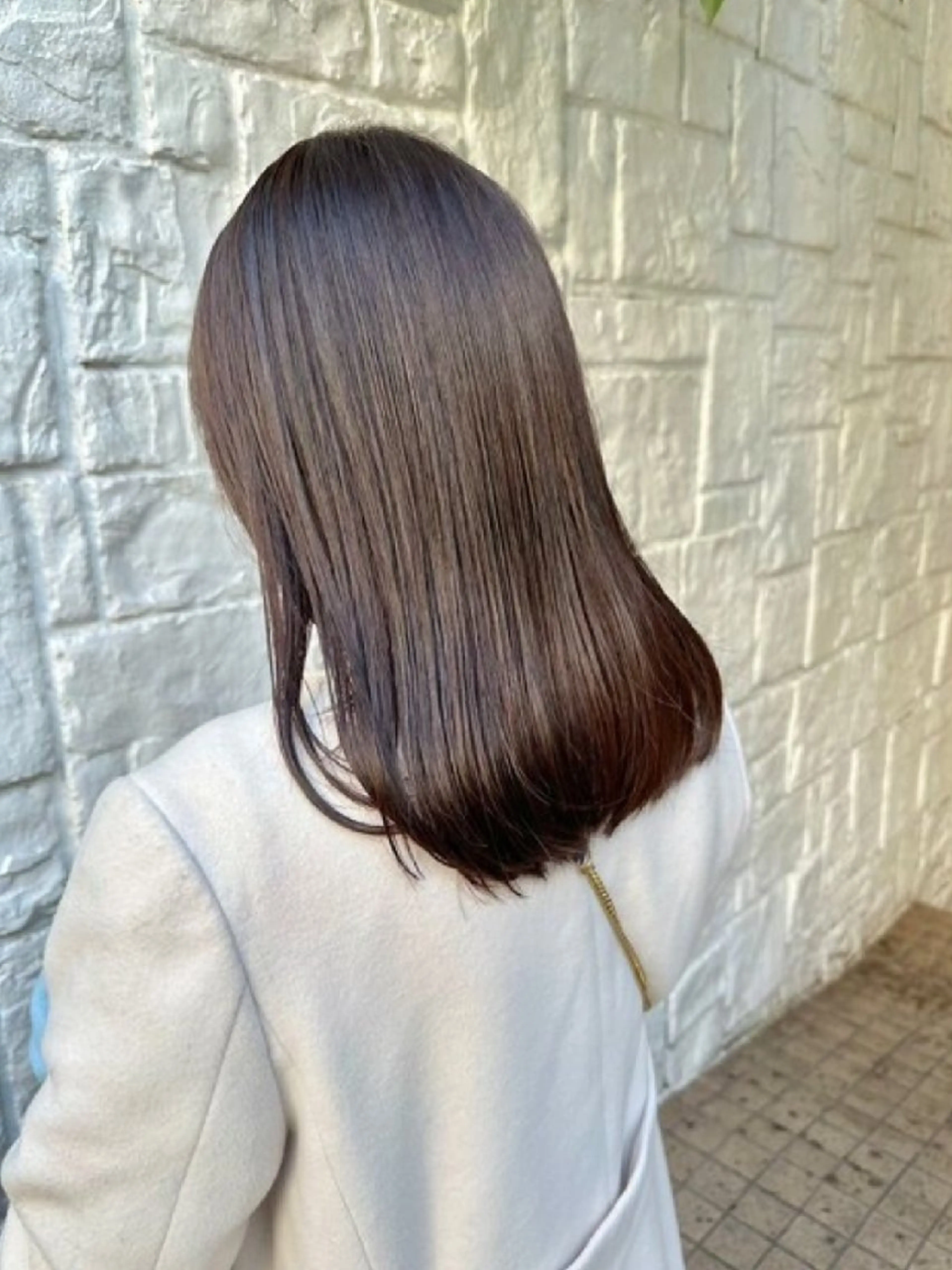 セミロング ヘアカラー トリートメント 柳(ユウ)/表参道 ✨️モデル募集中✨️のヘアスタイル