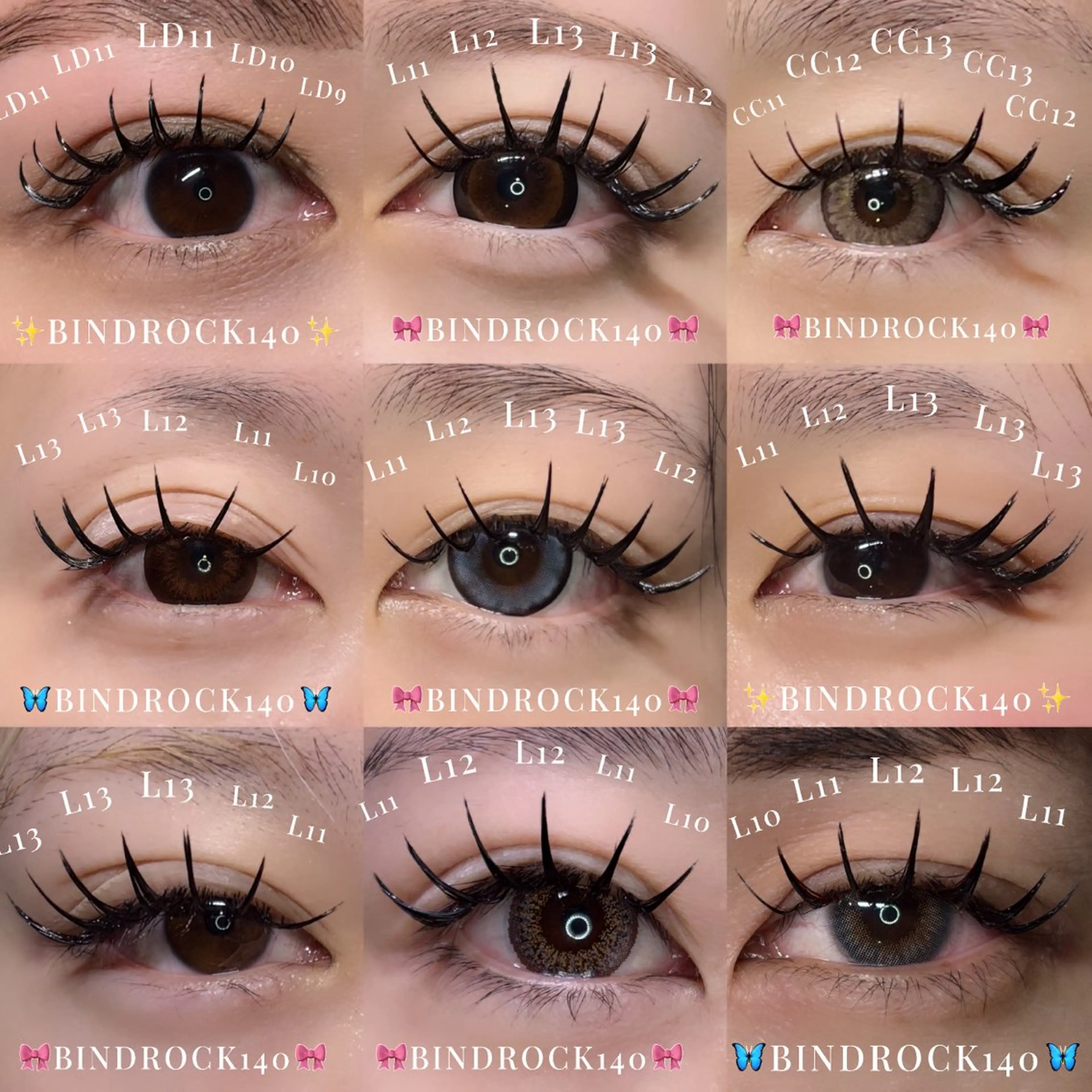 マツエク・マツパ バインドロック NAVYeye / aira🧸のマツエク・マツパデザイン