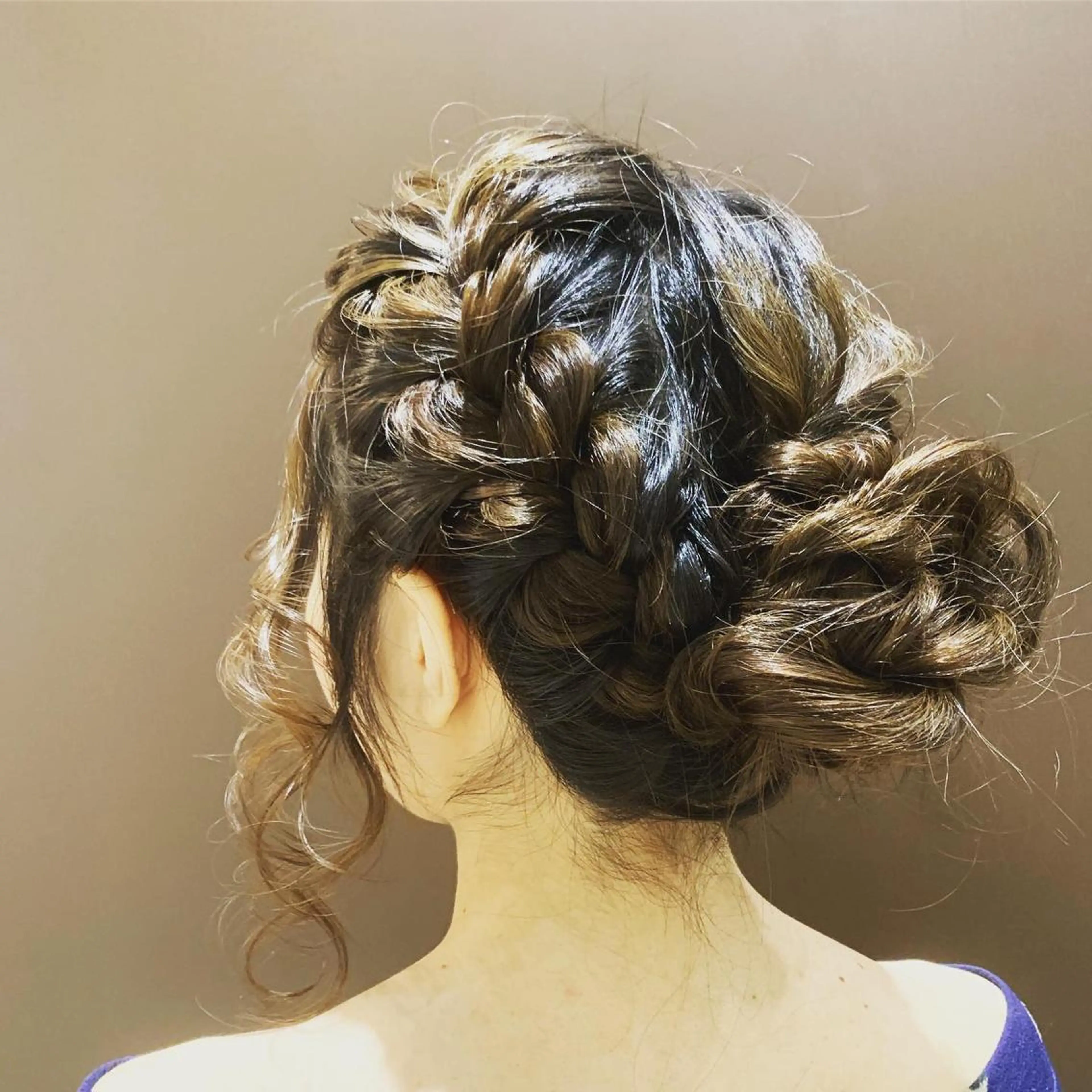 ヘアアレンジ きむえり/髪質改善 /うねり広がり改善のヘアスタイル