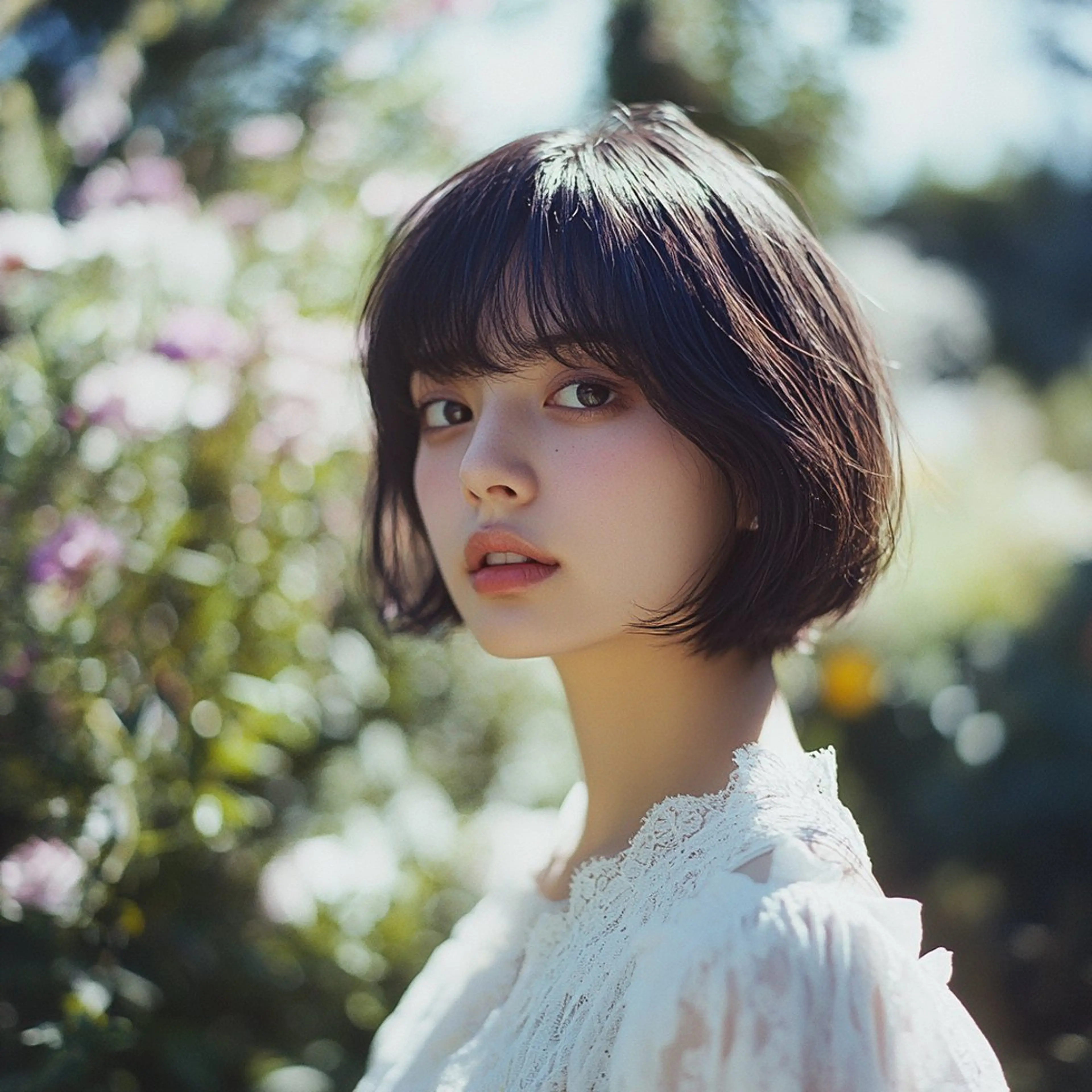 ショート パーマ ハイトーン×髪質改善 Gran Luciaのヘアスタイル