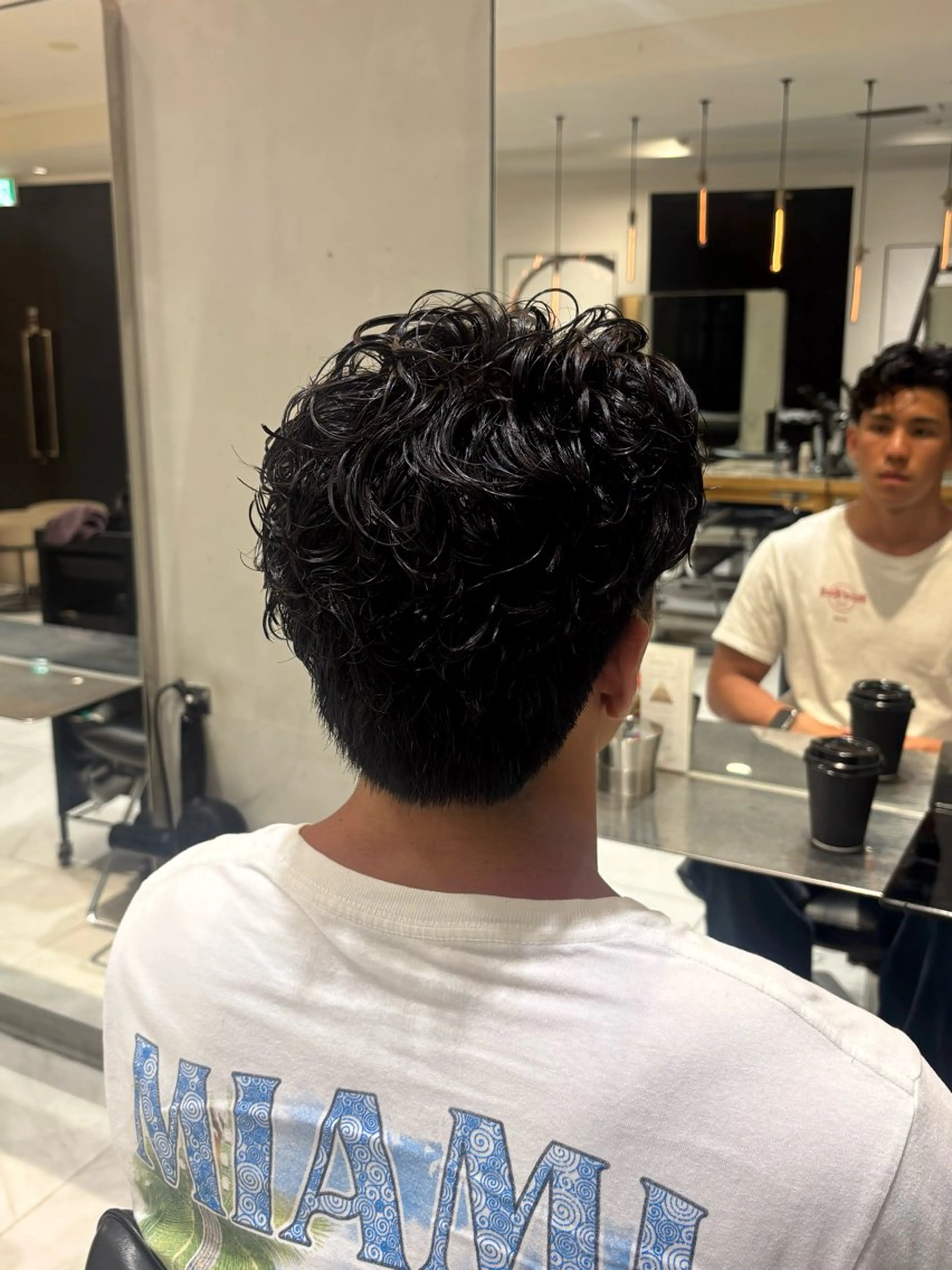 パーマ メンズ メンズパーマ カット パーマ 莉瑠 / モデル価格募集🐃のヘアスタイル