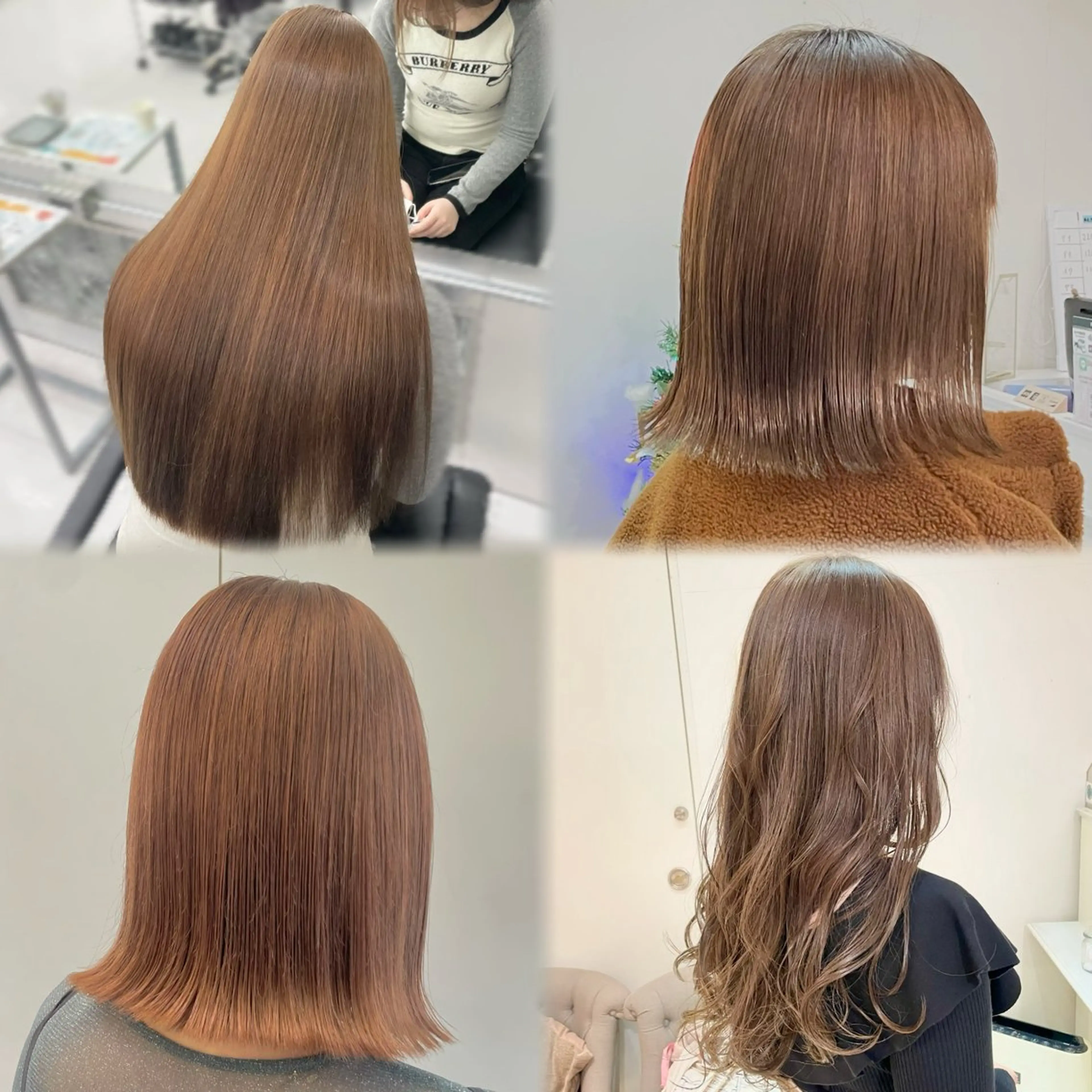 【ご新規様限定🐰】艶感UP✨ワンカラー➕1STEPトリートメント🩶〈#韓国風#暖色#寒色#髪質改善〉の写真