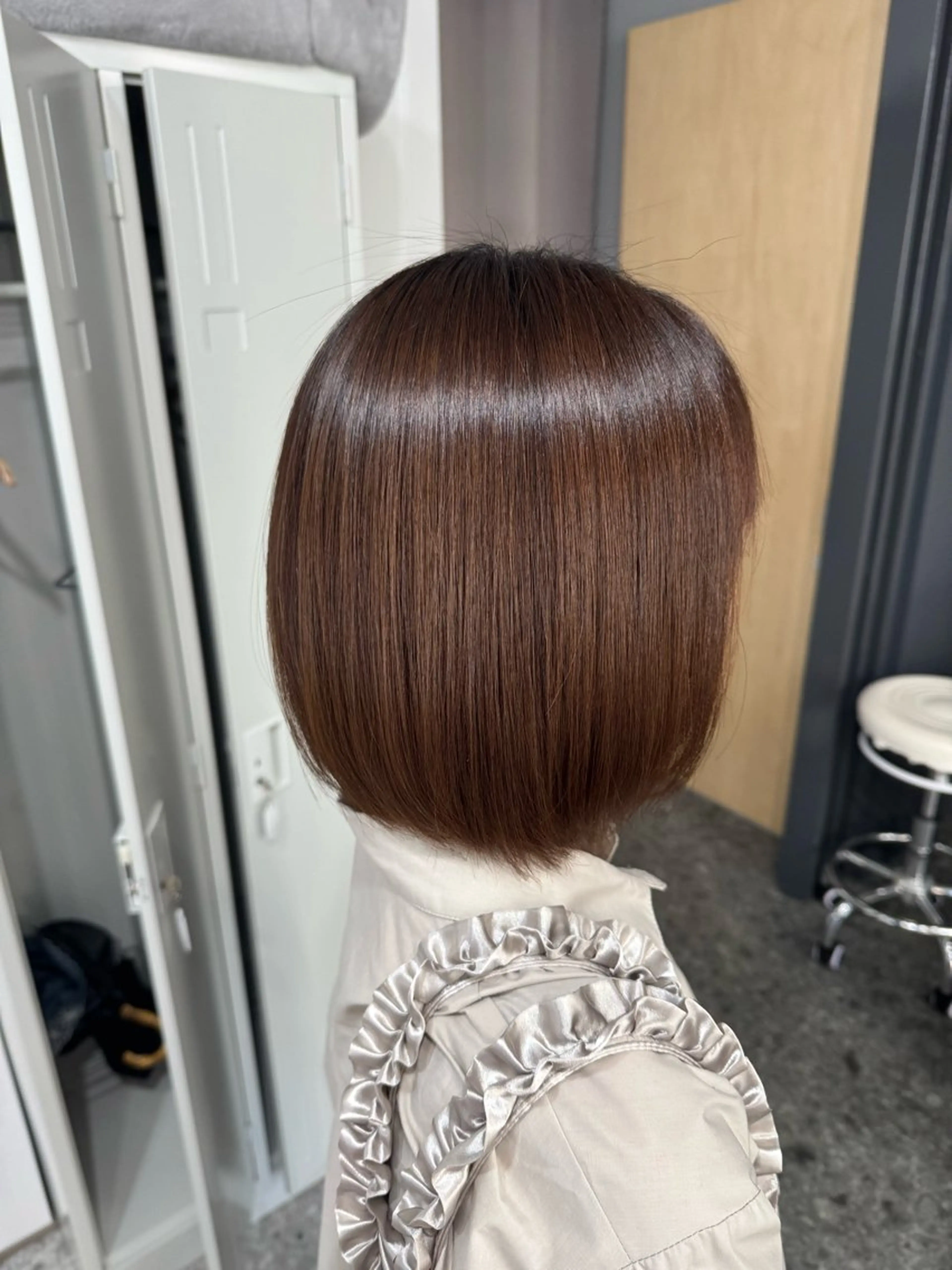 ミディアム 箕面☆髪質改善☆安田 聡志のヘアスタイル