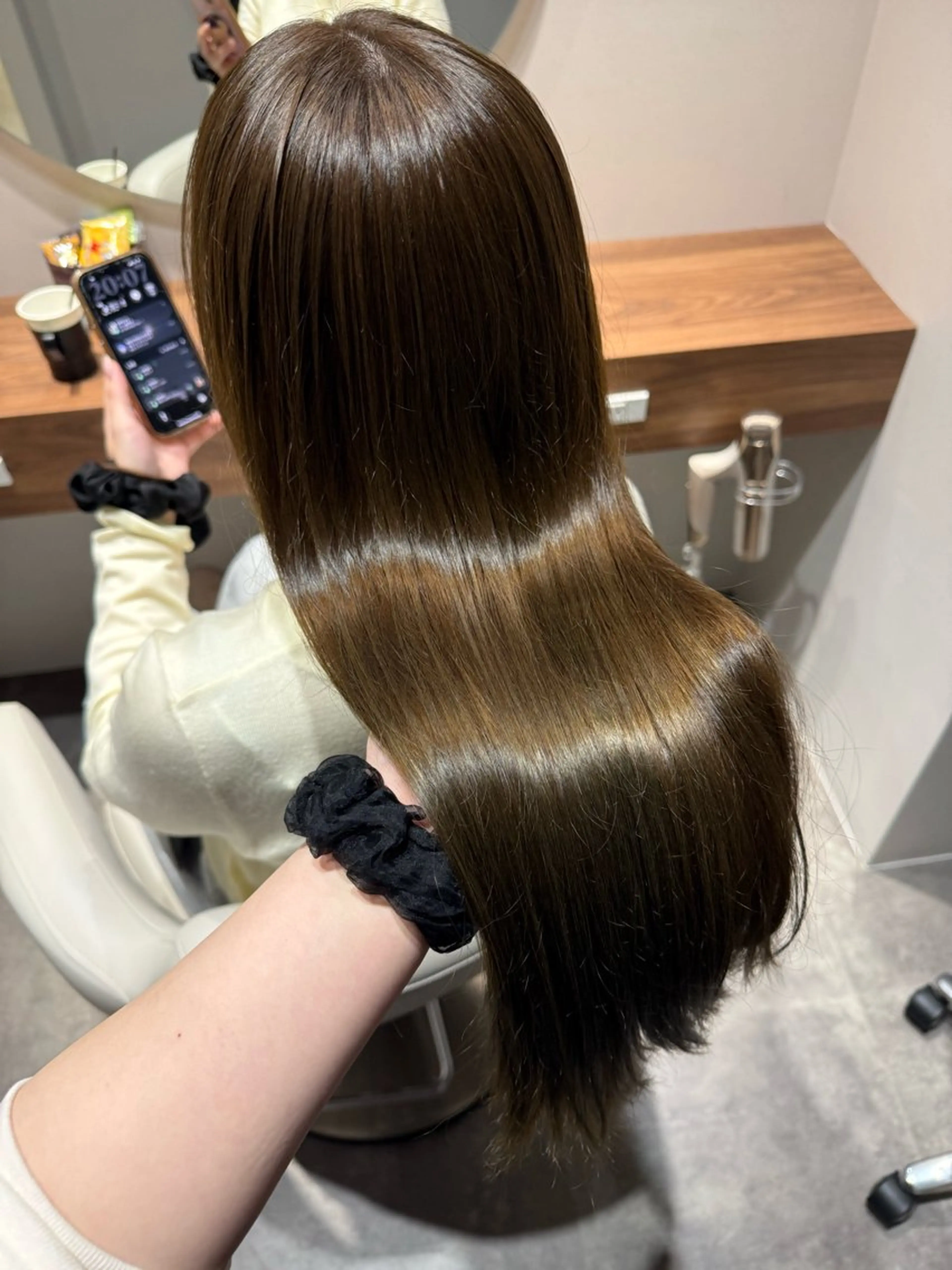 ロング カット ヘアカラー 濱﨑 紅葉のヘアスタイル