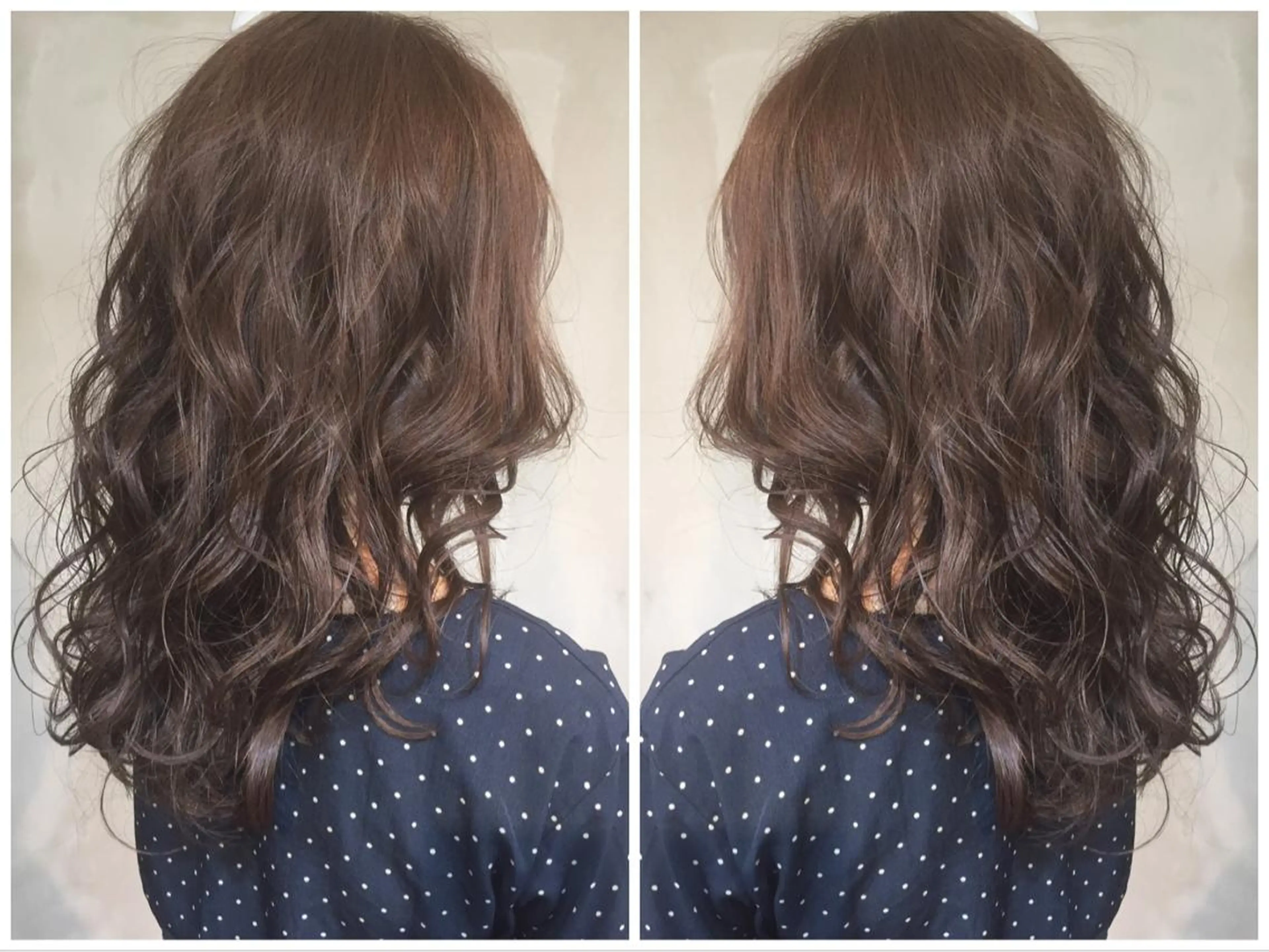 セミロング カット ヘアカラー トリートメント 銀座/美髪矯正カラー 髪質改善特化🍎のヘアスタイル