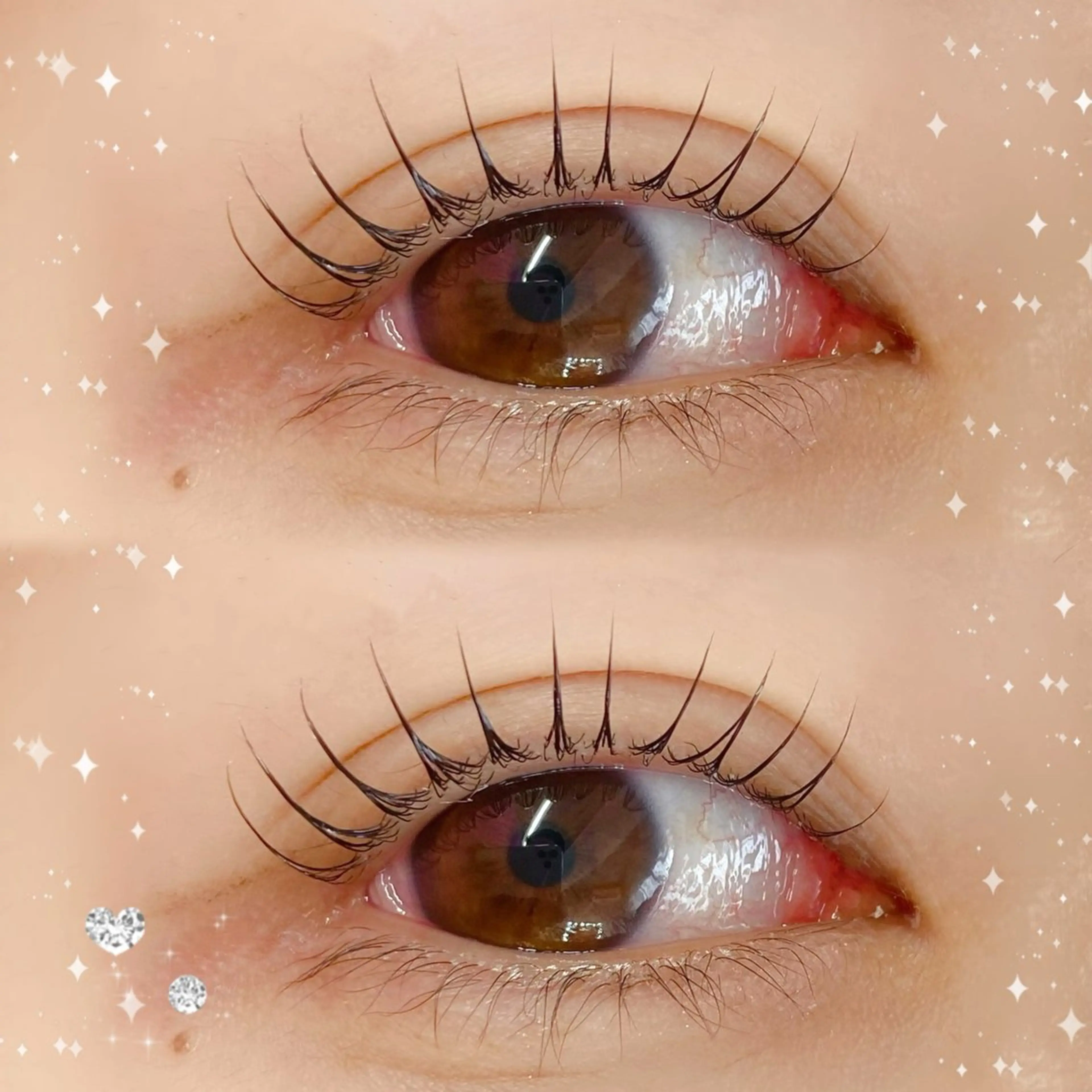🫧‪水素吸入🫧‪✖️上まつげパーマ束感コーティング仕上げ🪄︎💕︎︎の写真